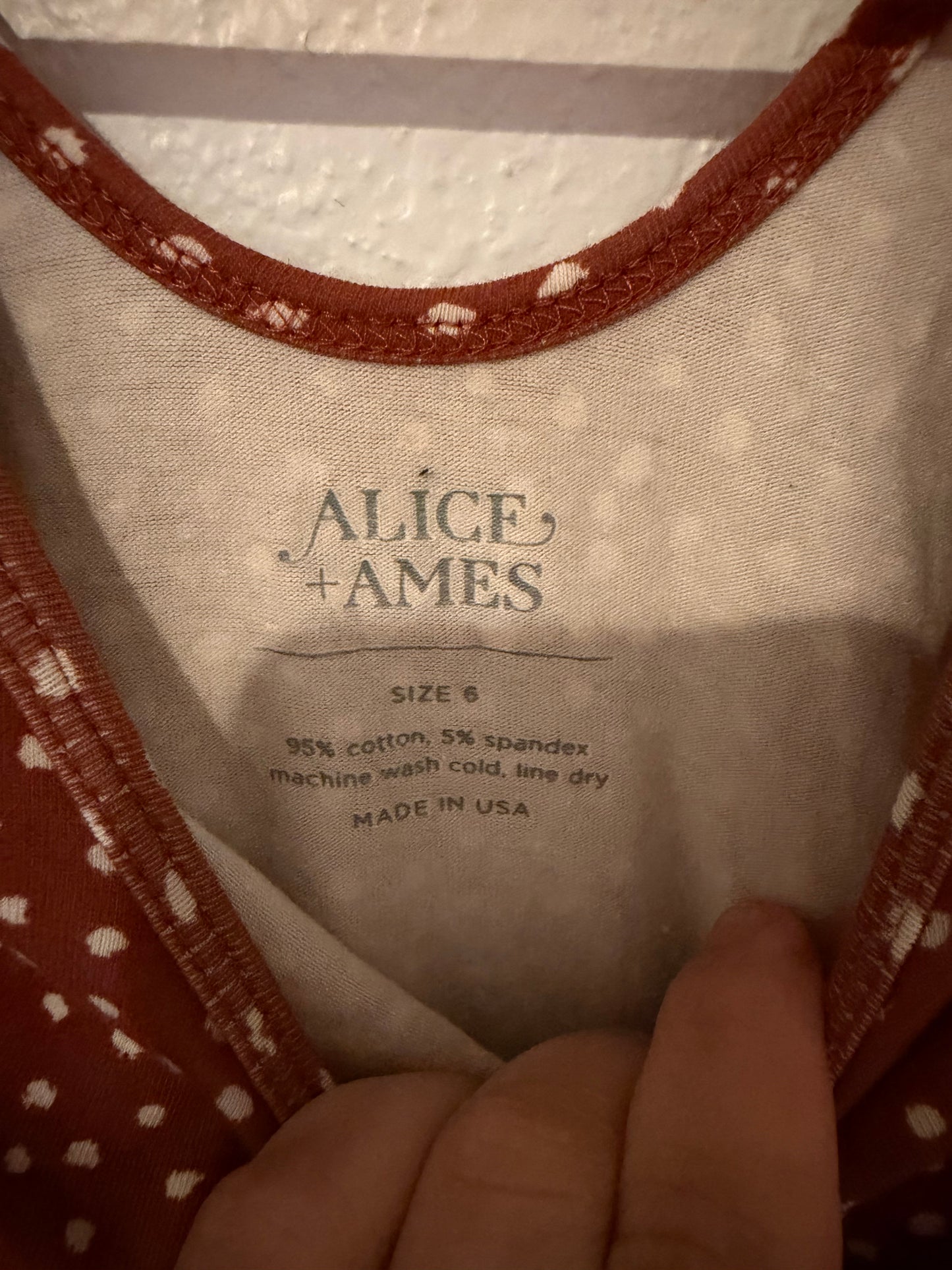 Alice + Ames Floral Dress Girl’s Size 6