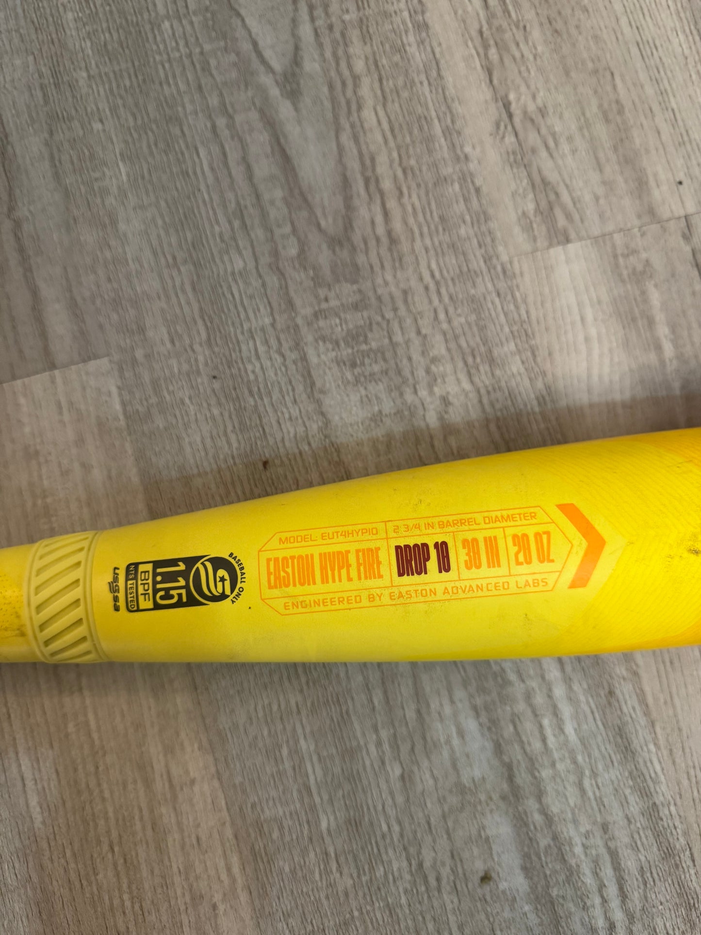 Easton Hype Fire 2024 Baseball Bat 30 in- 20 oz (-10)