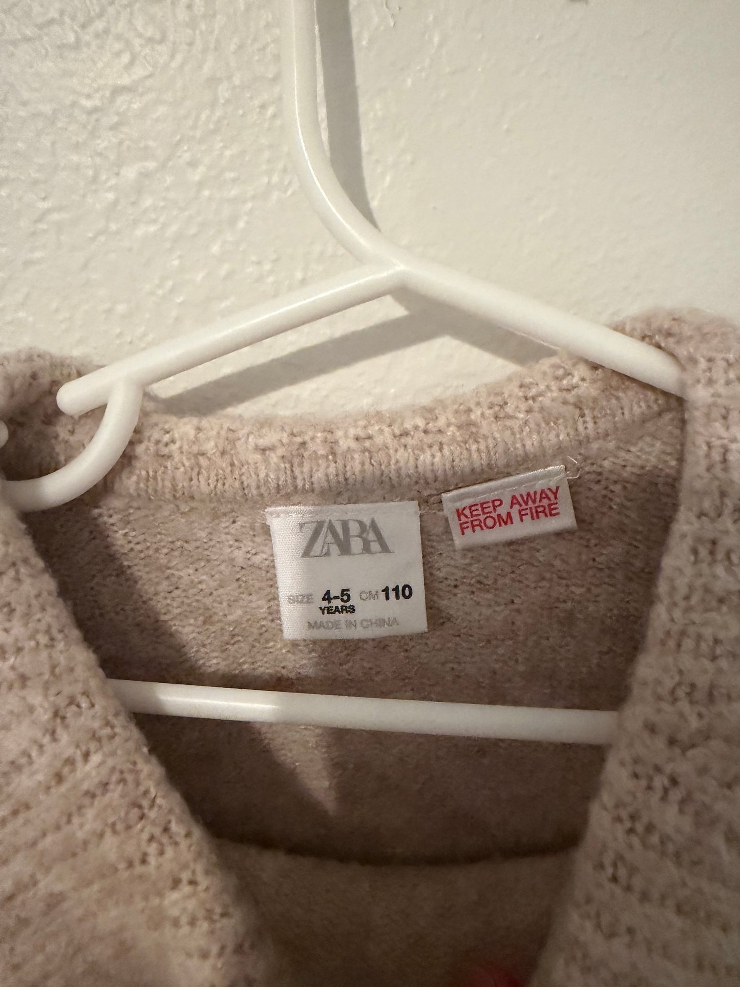 Zara Sweater Size 4/5