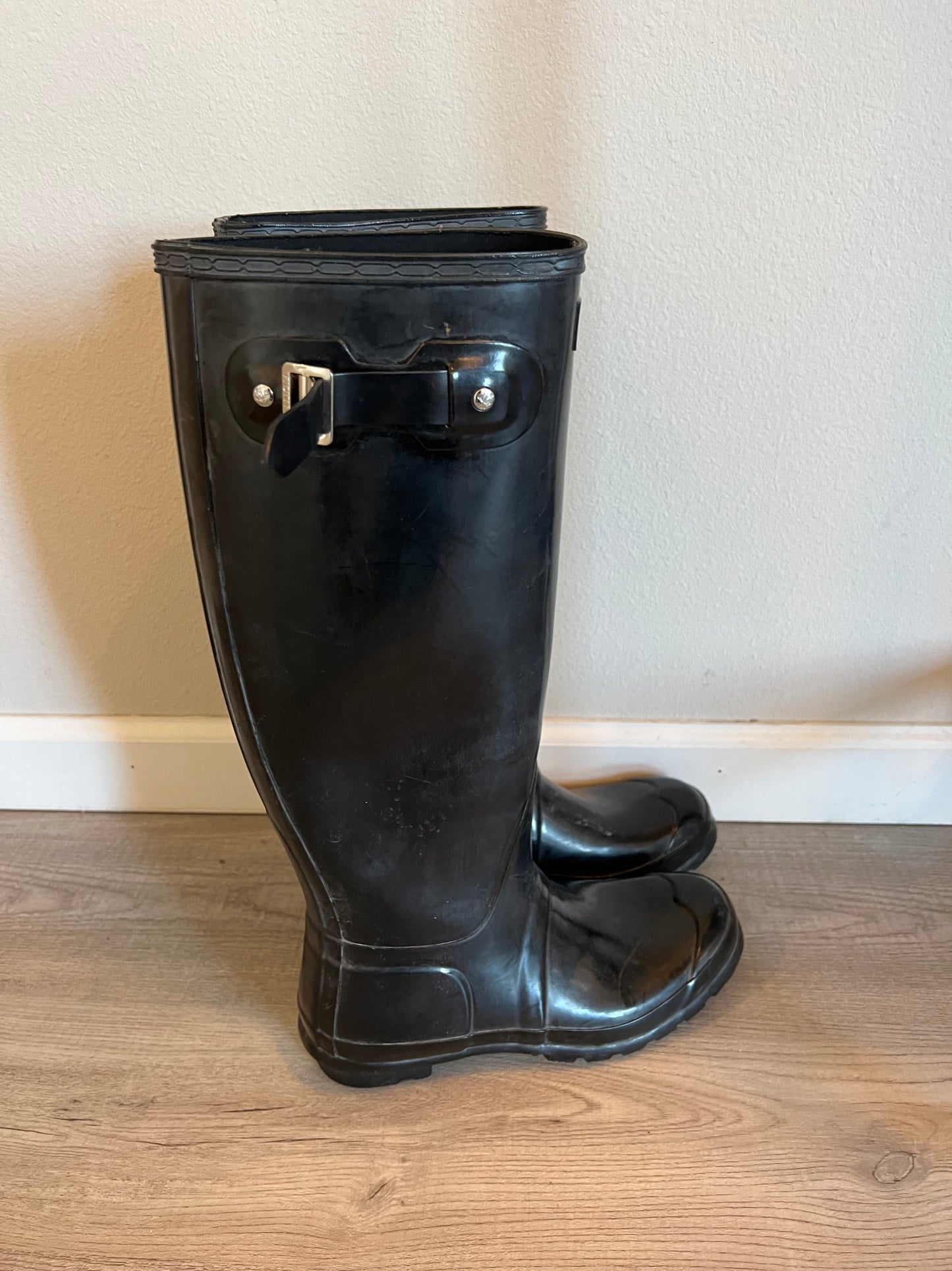 Hunter Original Tall Rain Boots Women’s Size 8 Black