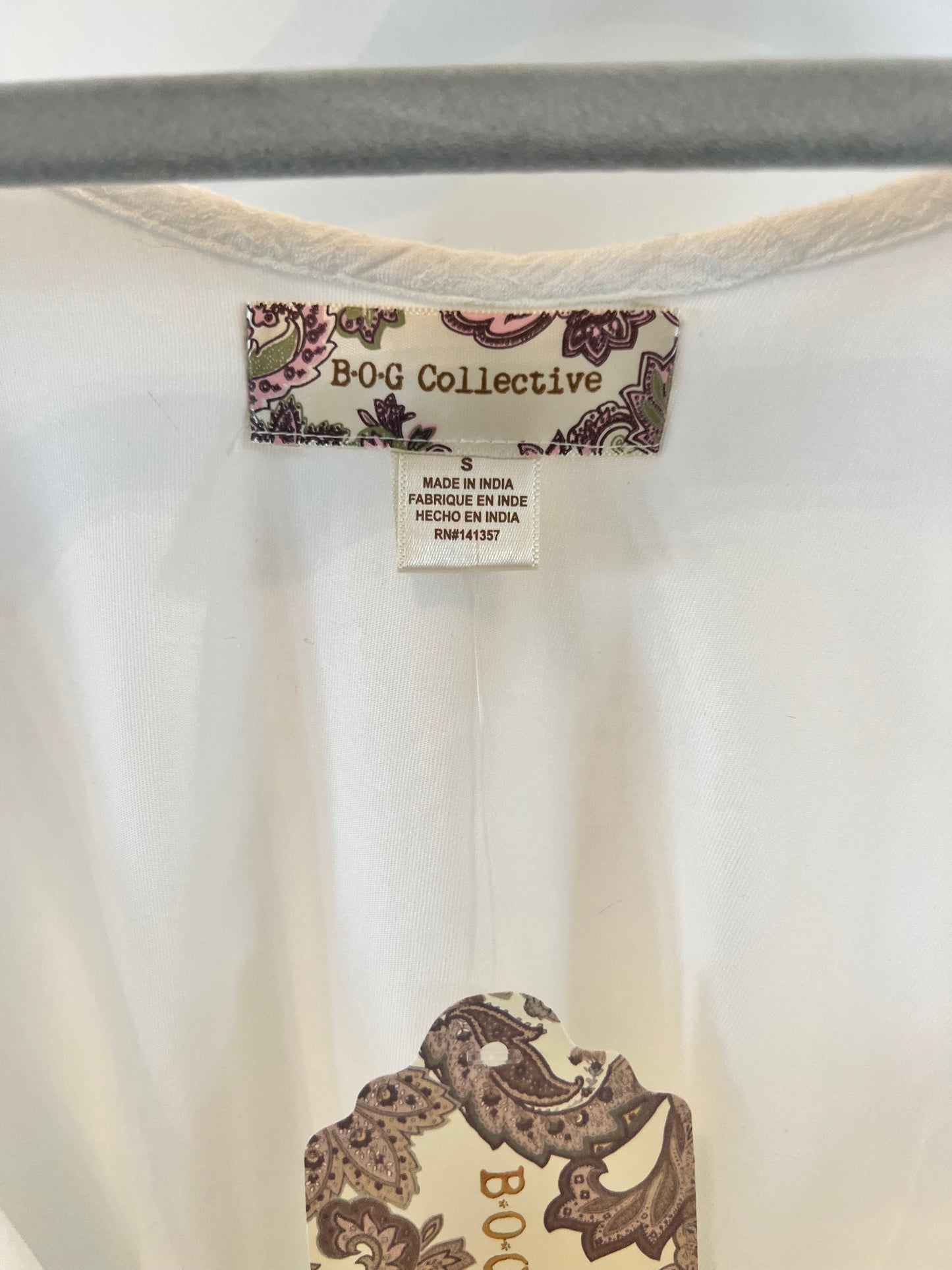 B.O.G. Collective Summer Dress Women’s Small White NWT