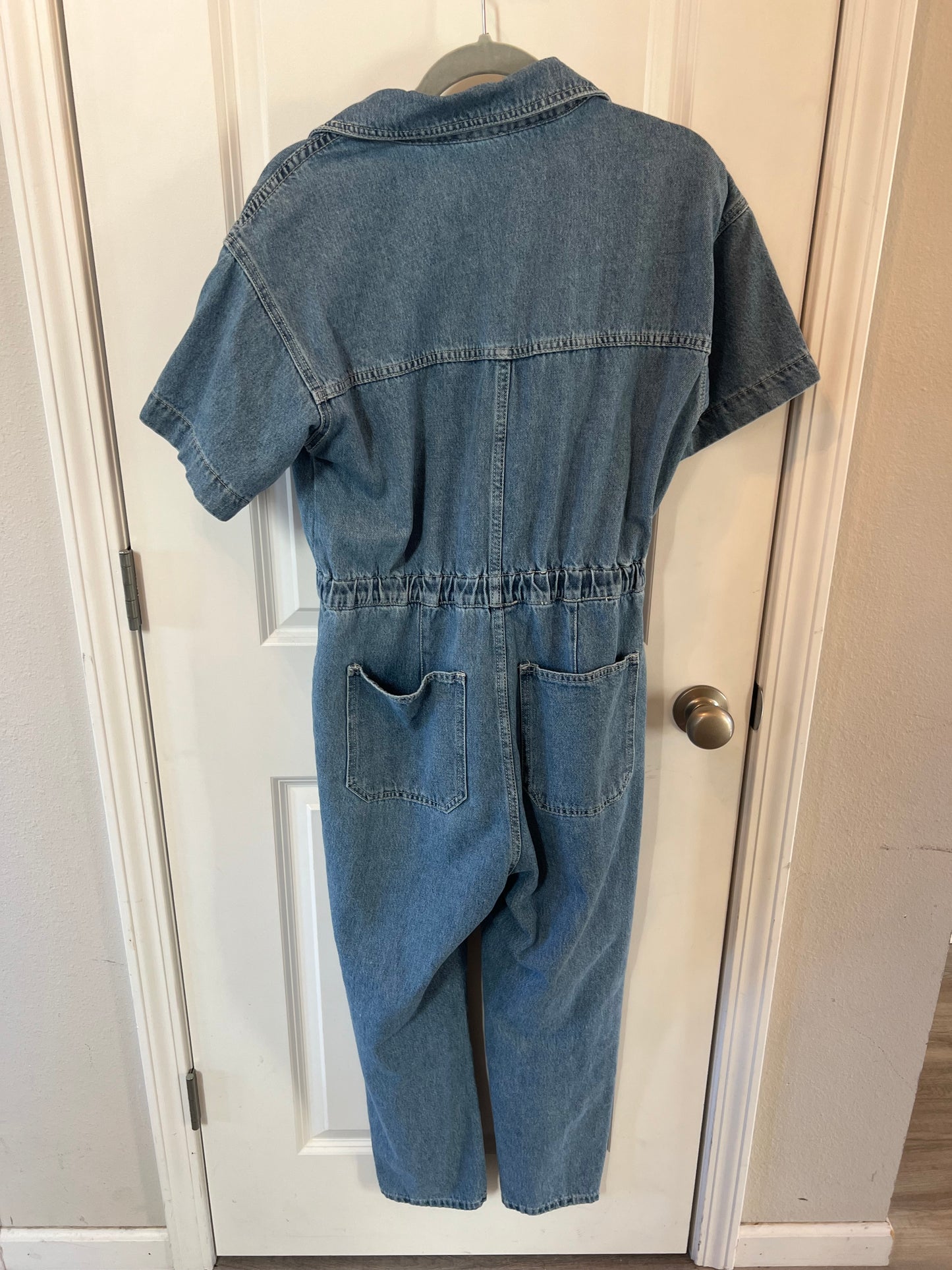 Aura Denim Jumpsuit Women’s Size Medium 8-10
