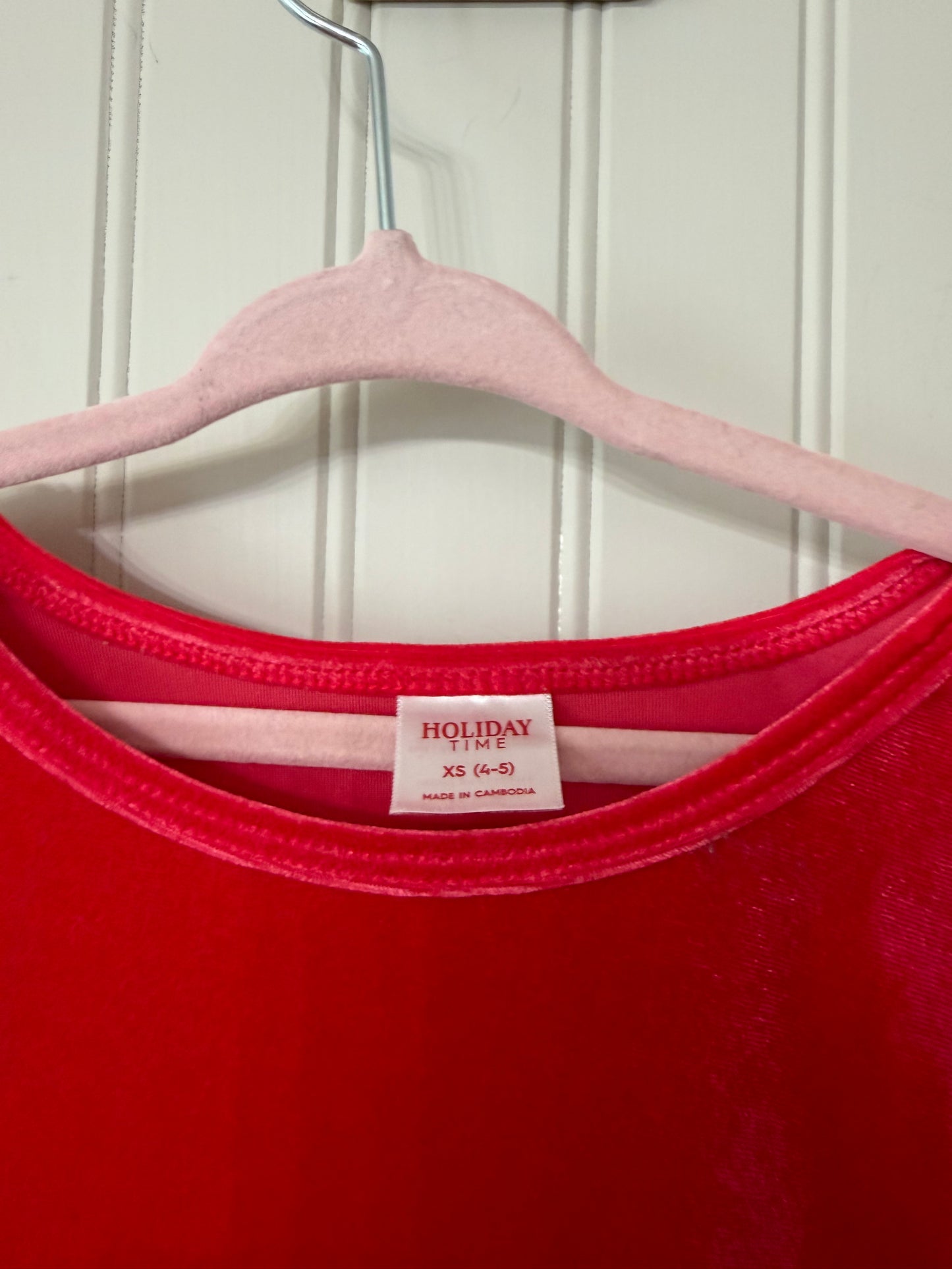 Holiday Dress Girl’s Size XS 4-5