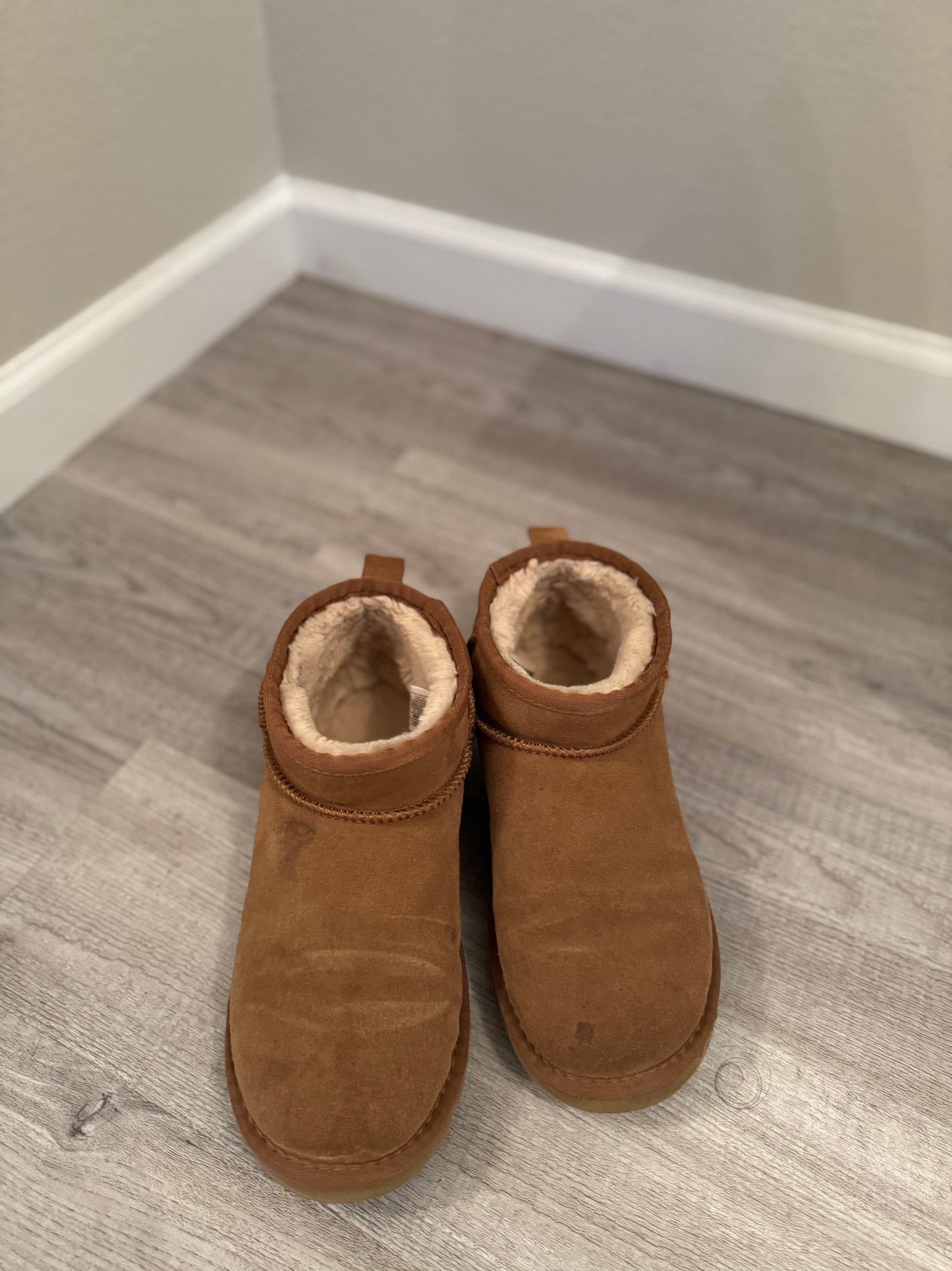 Women’s Mini Chestnut Uggs Size 8