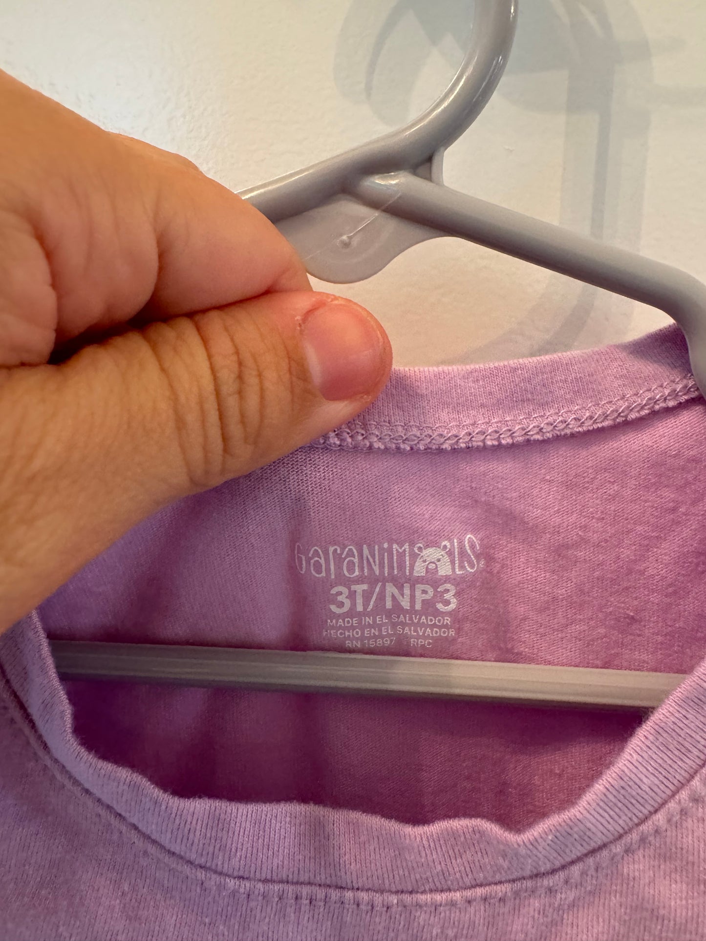 Follow Your Dreams Graphic Tee Toddler Girl Size 3T Lilac