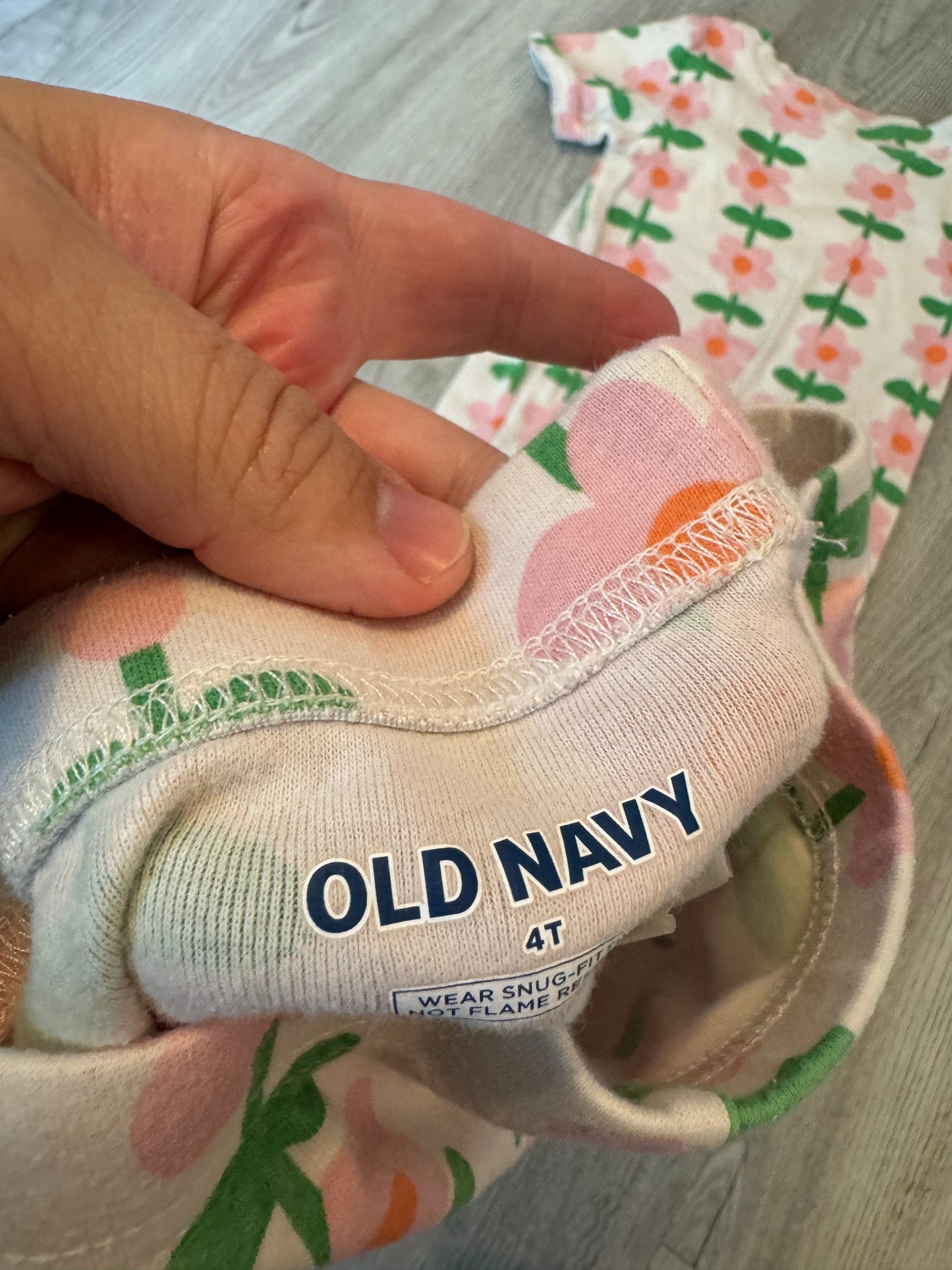 Old Navy Pajamas Size 4 years
