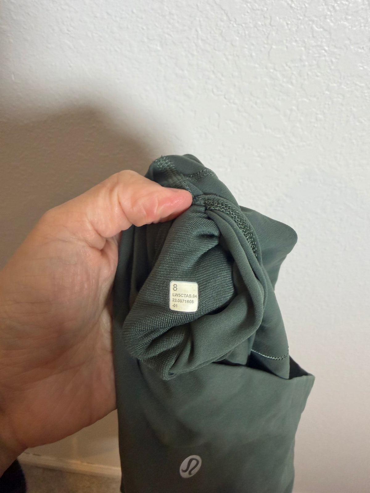 Lululemon Olive Green Leggings Size 8
