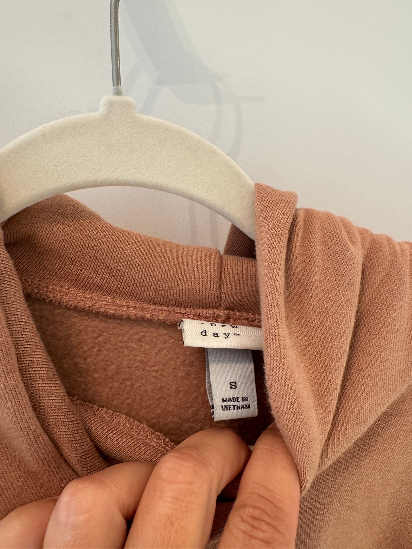 A New Day Hoodie Women’s Small Tan
