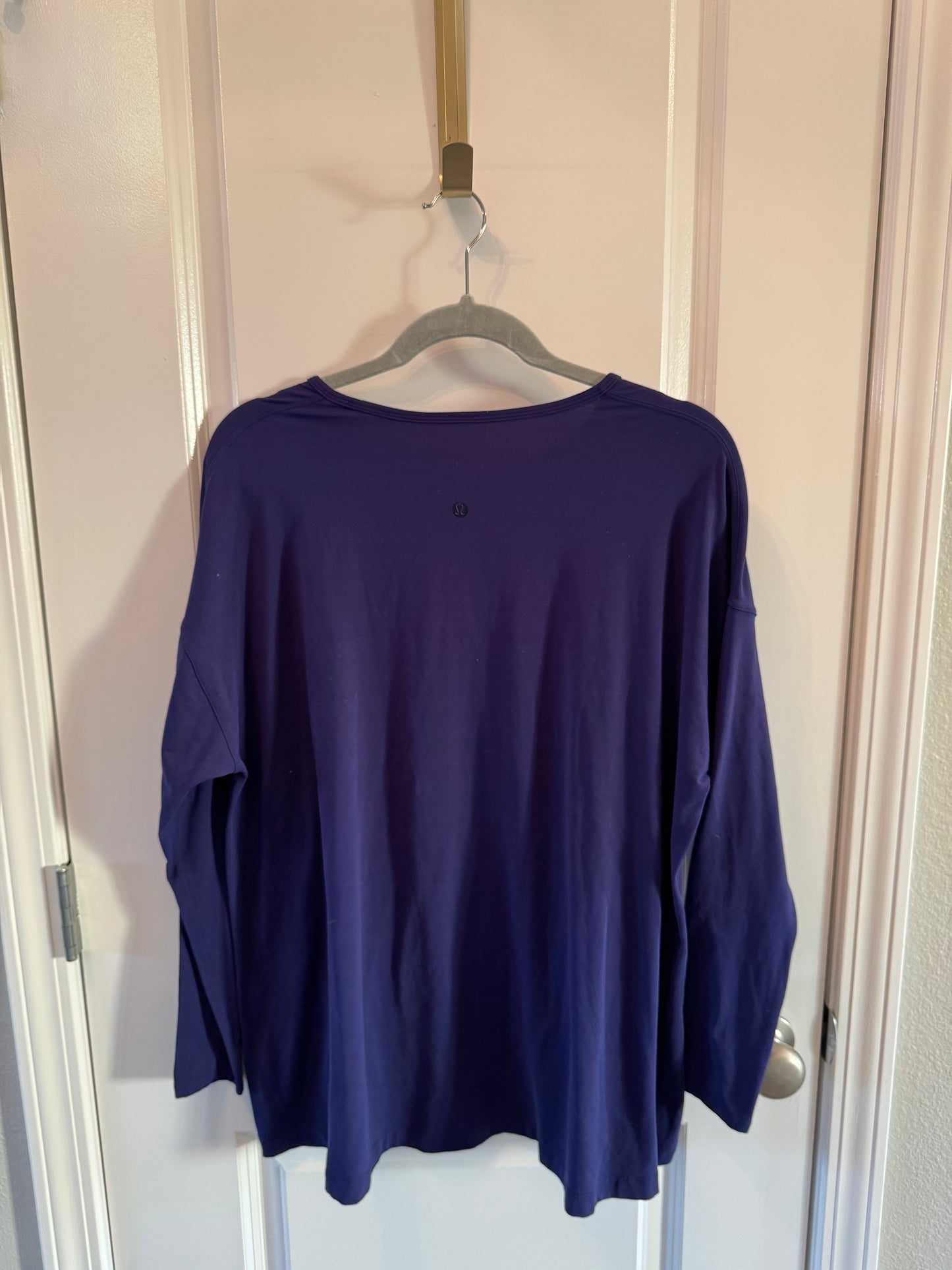 Lululemon City Bound Shirt Women’s Size 12 Emperor Blue