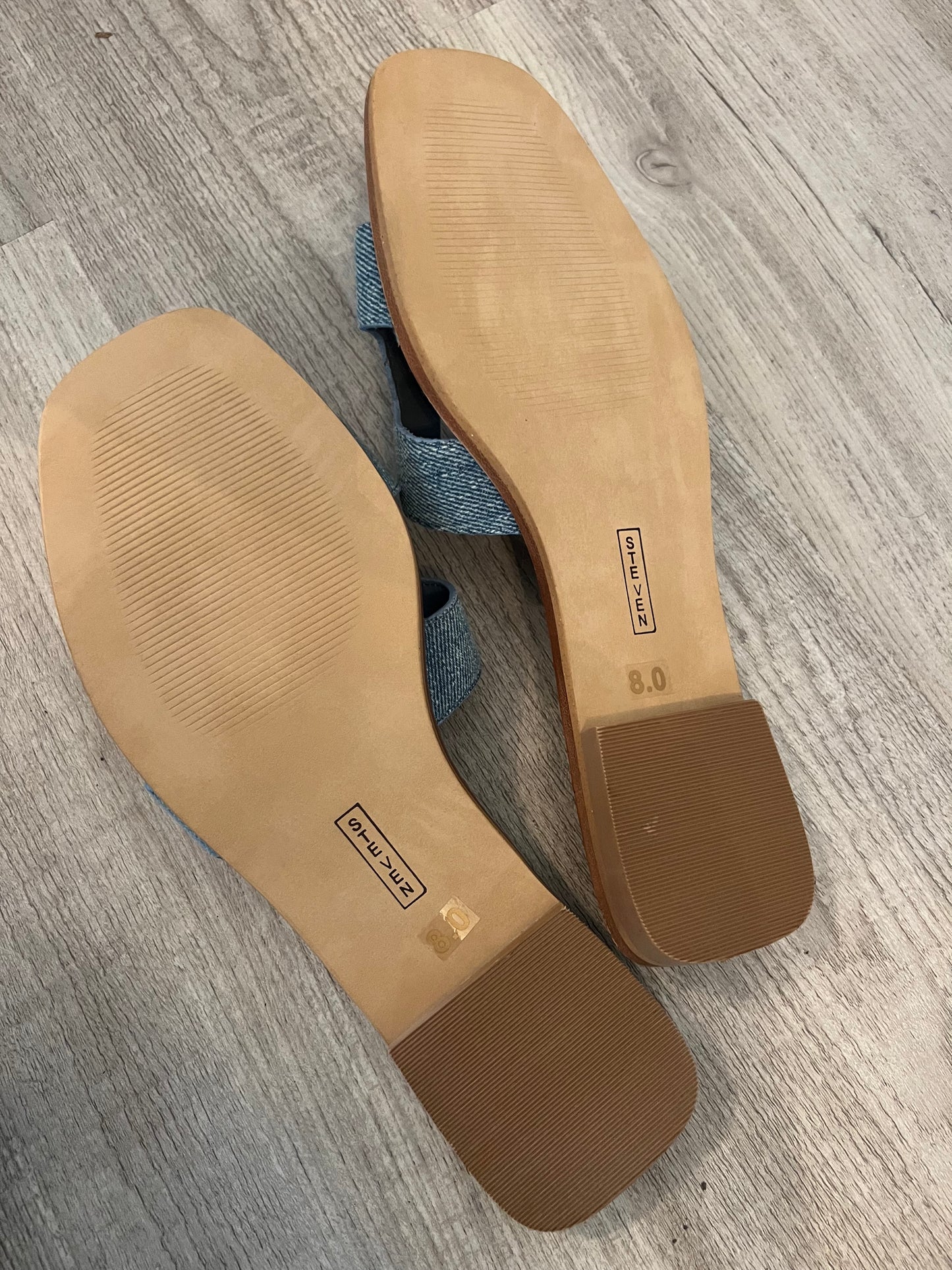 Steven Harlien Slide Sandal Size 8
