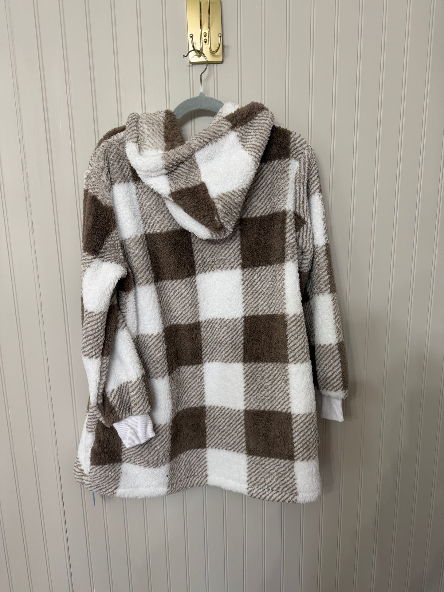 Cupshe Plaid Hooded Jacket Women’s Small NWT