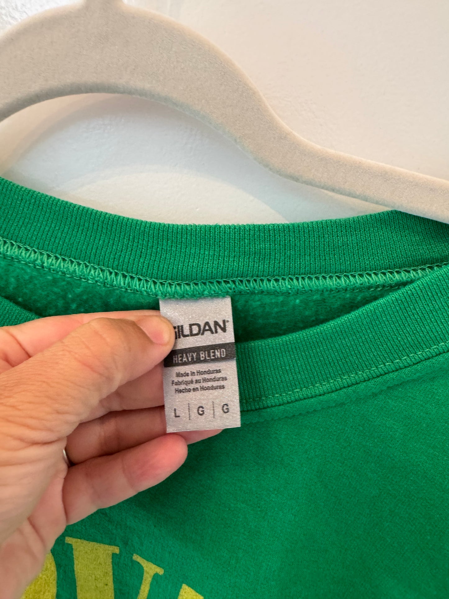 Nirvana Graphic Sweatshirt Women’s Large Green