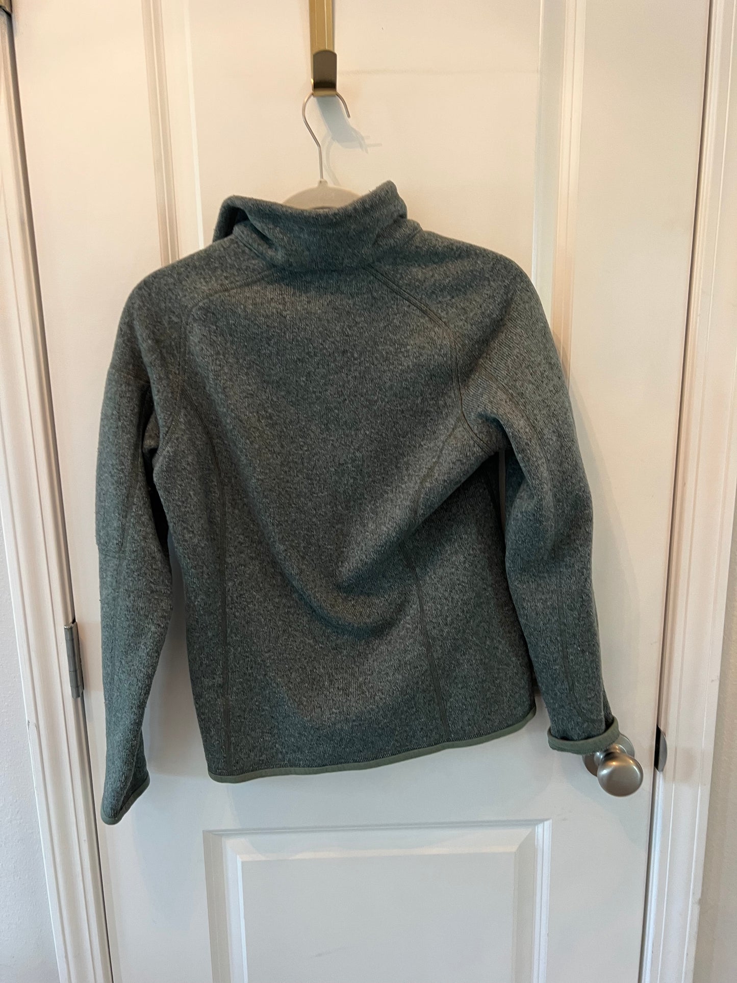 Patagonia Better Sweater 1/4 Zip Fleece Women’s Size Small Nouveau Green