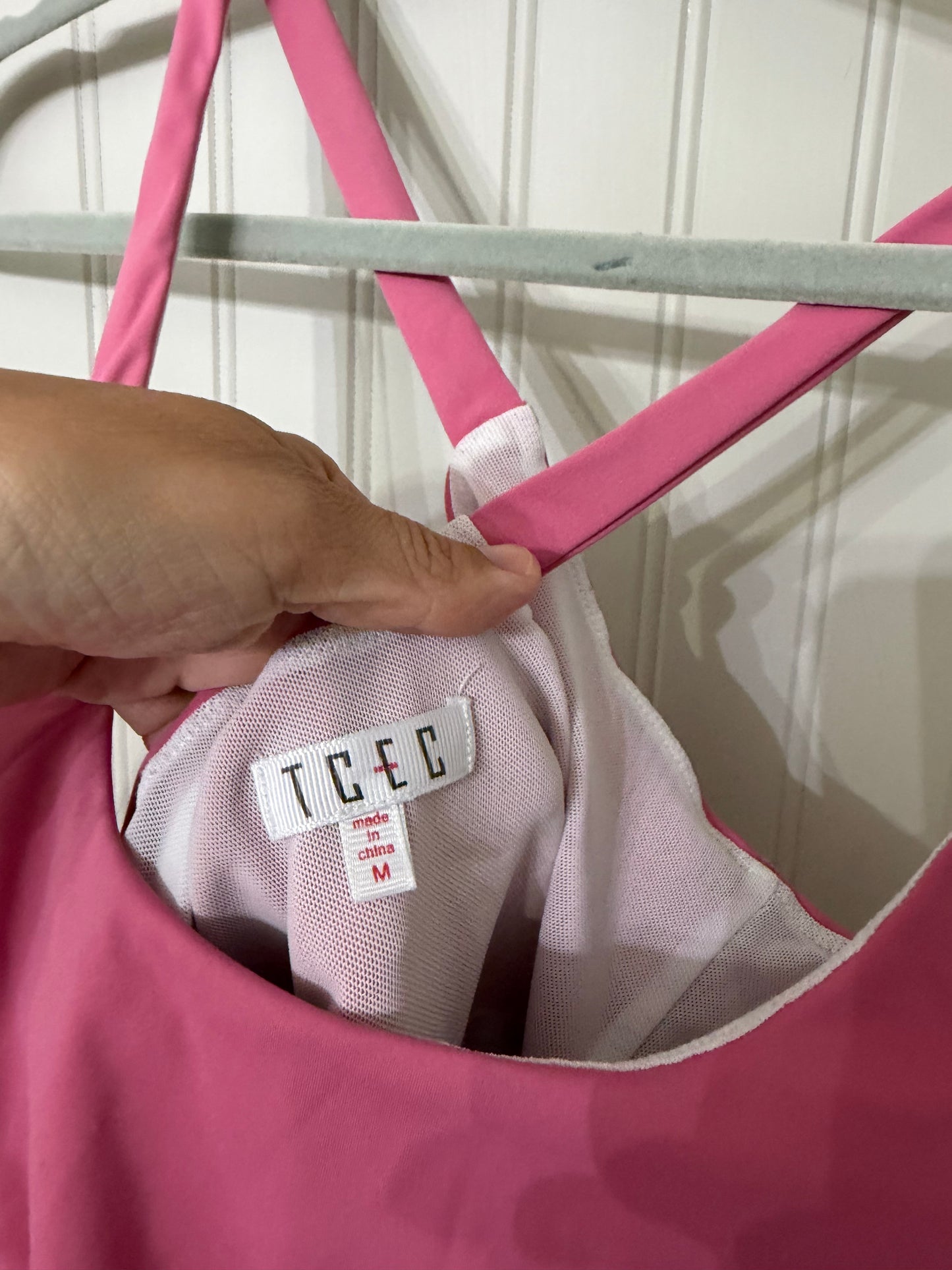 TCEC Active Romper Women’s Medium Pink