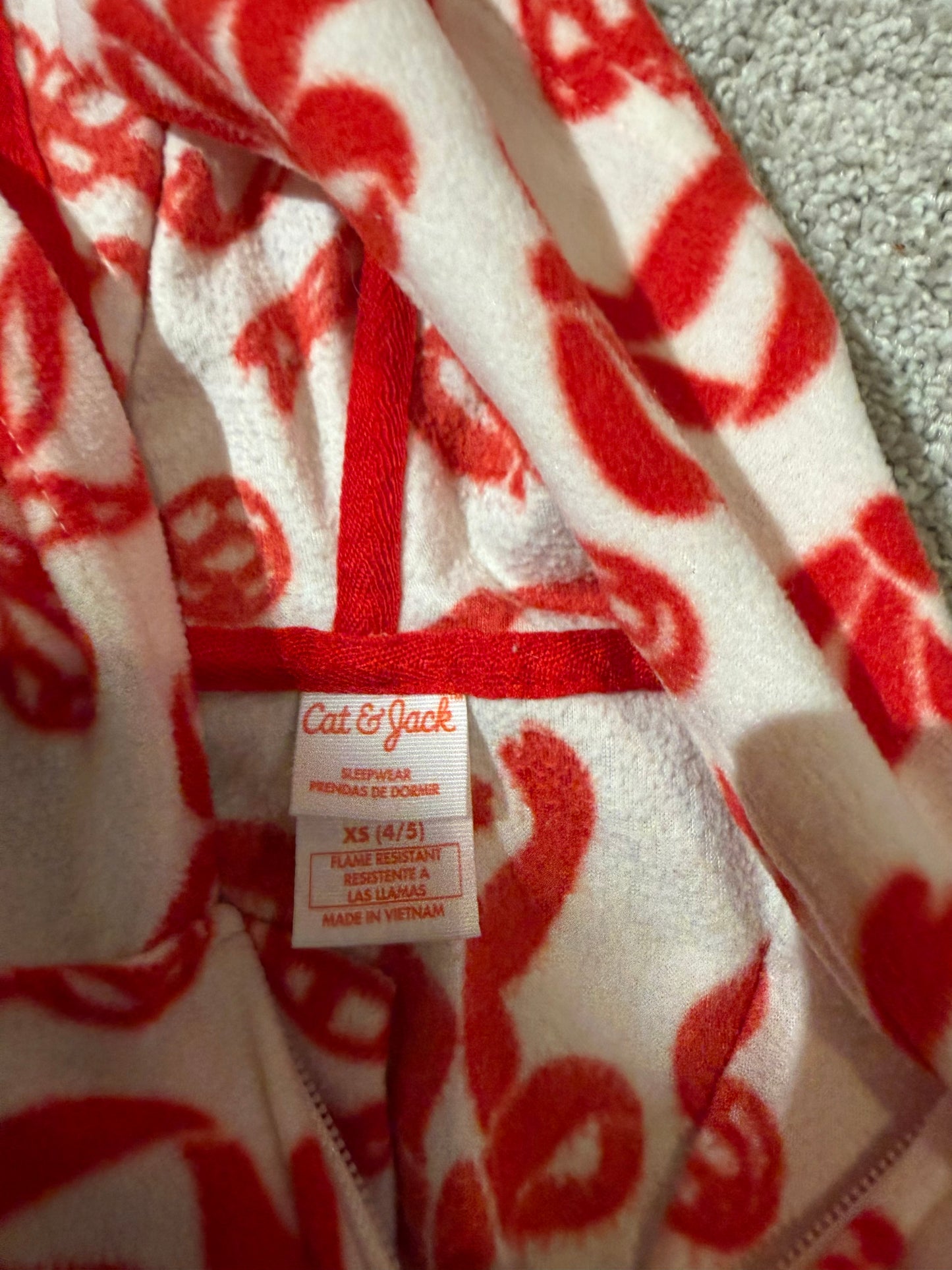 Holiday Pajama Size 4/5
