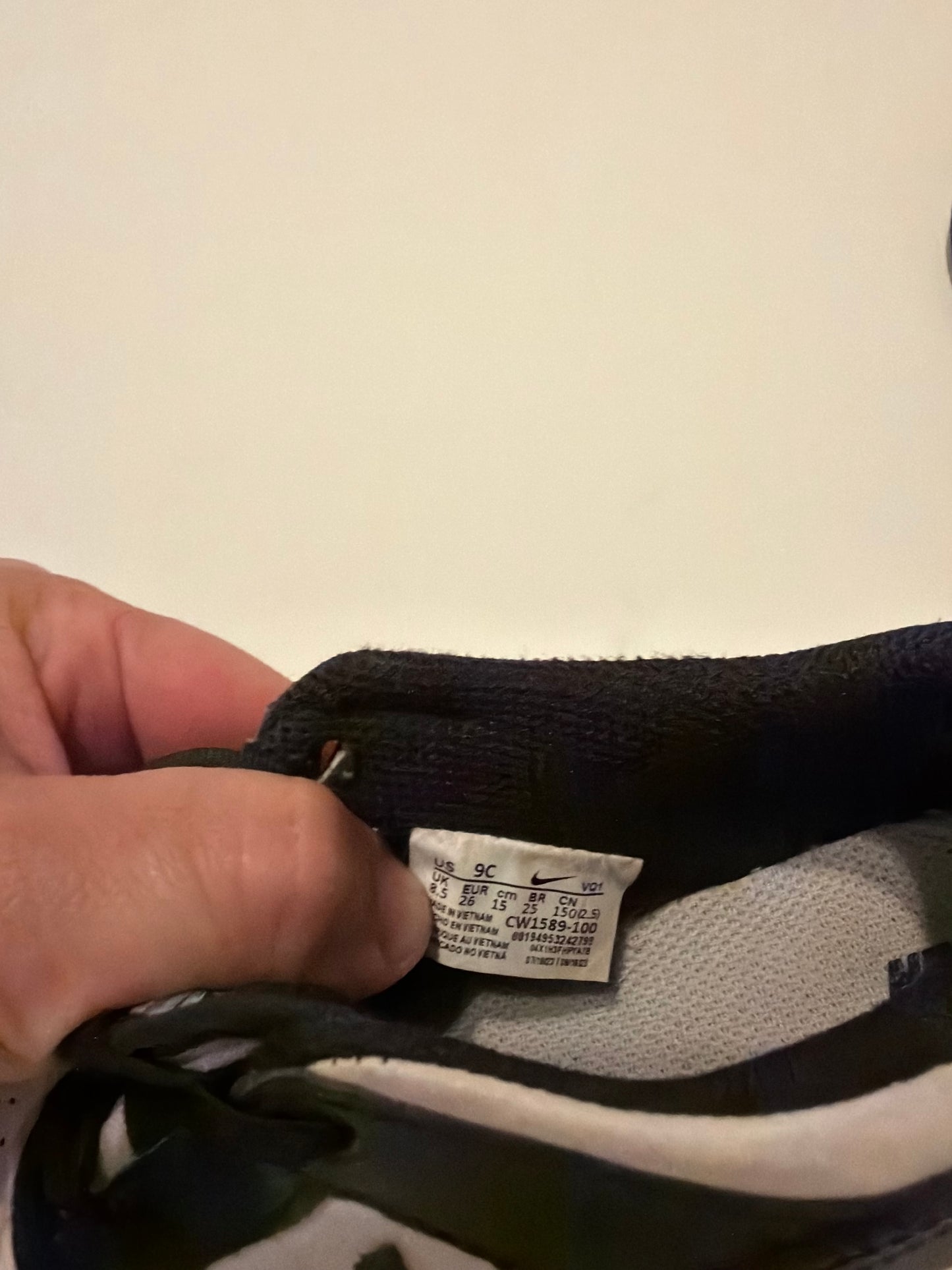 Nike Panda Dunks Toddler Size 9
