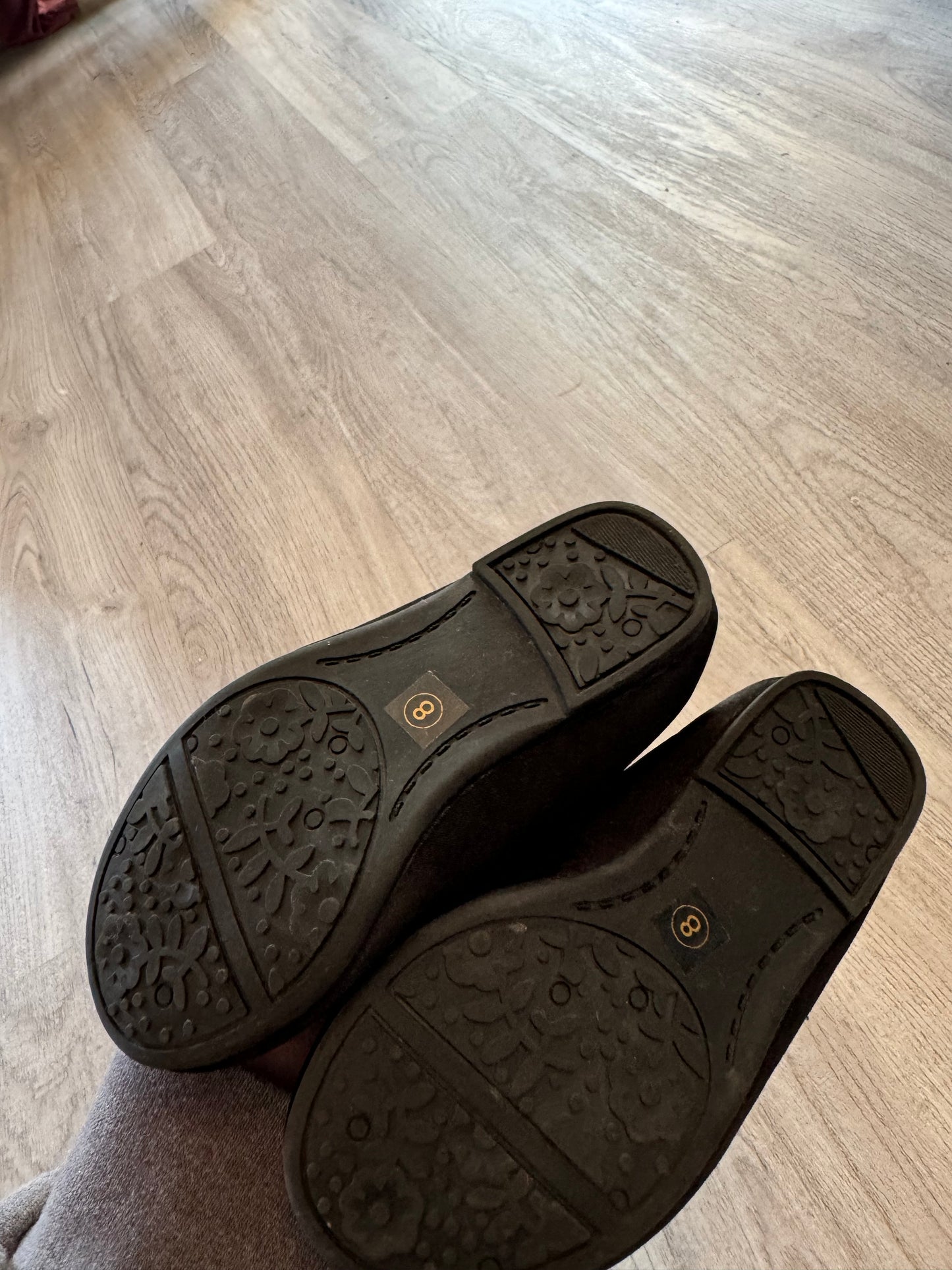 Ballet Flats Toddler Size 8 Black