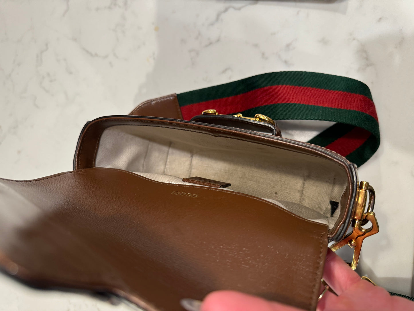 GUCCI HORSEBIT 1955 MINI SHOULDER BAG