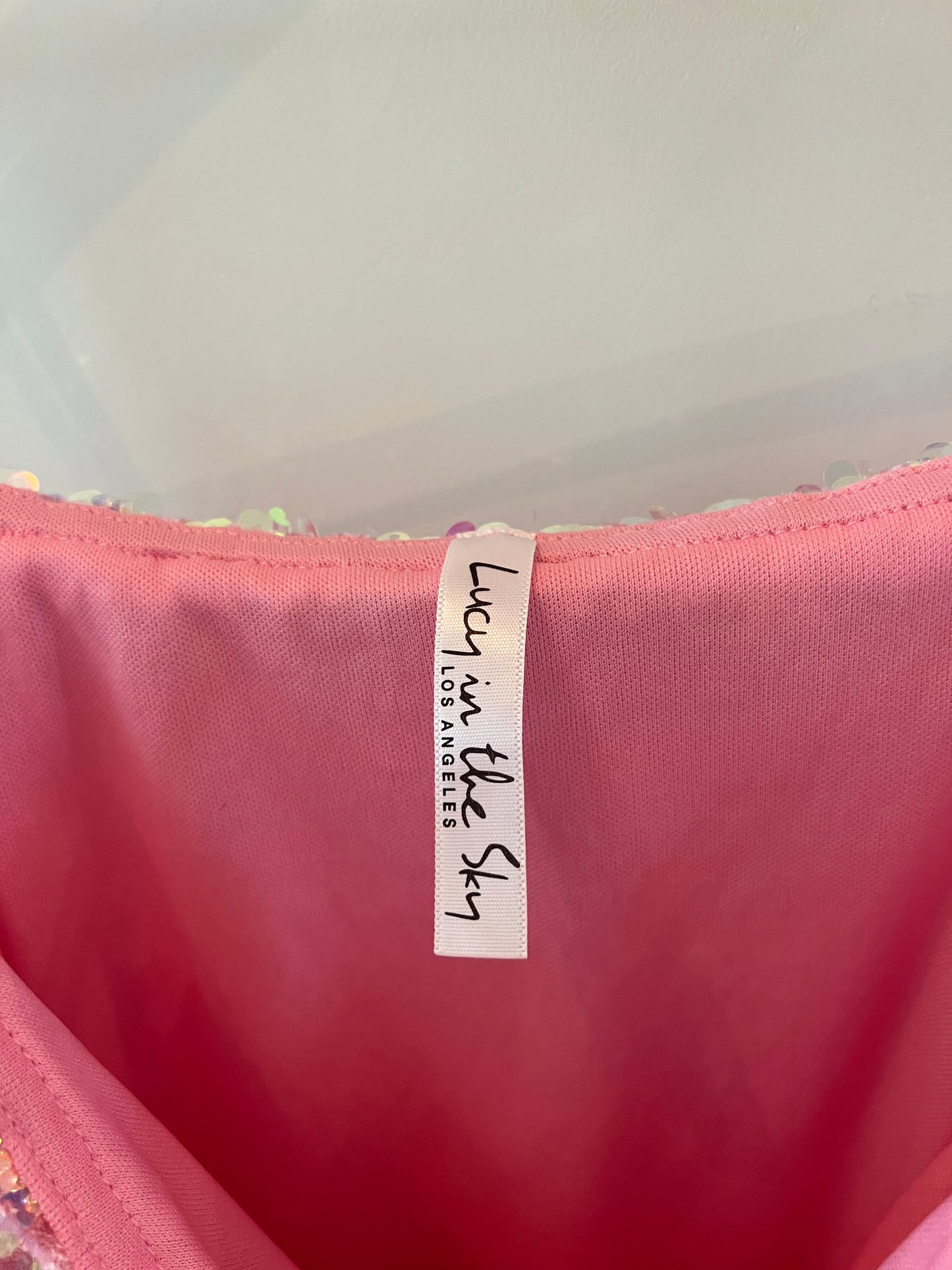 Lucy in the sky dress size Women’s XS Pink