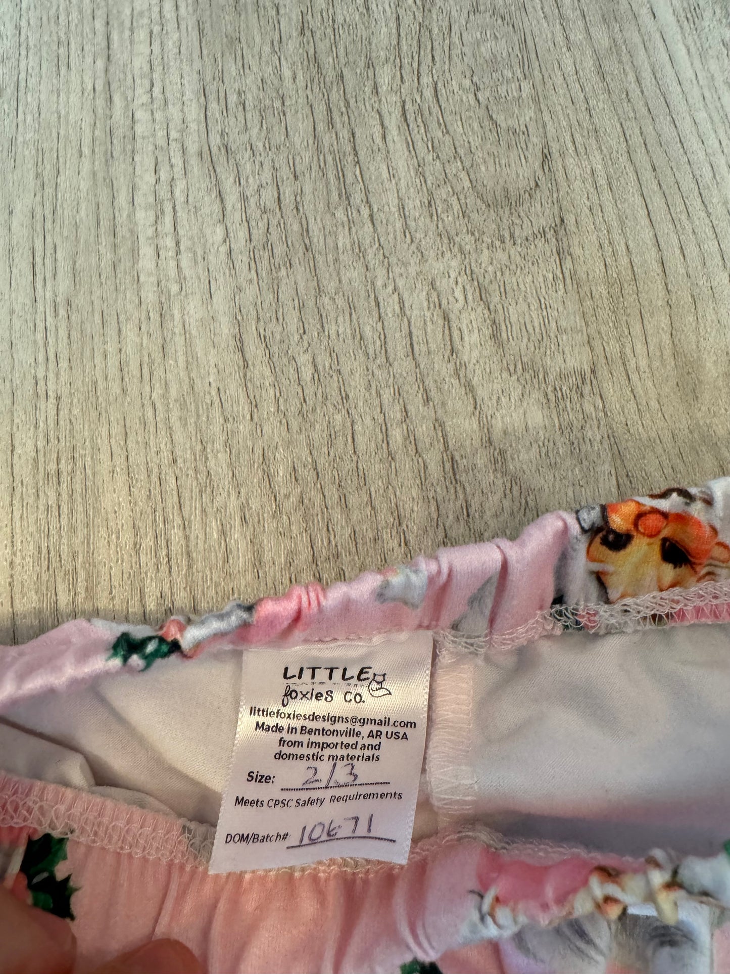 Toddler Girl Santa Set Size 2/3 years