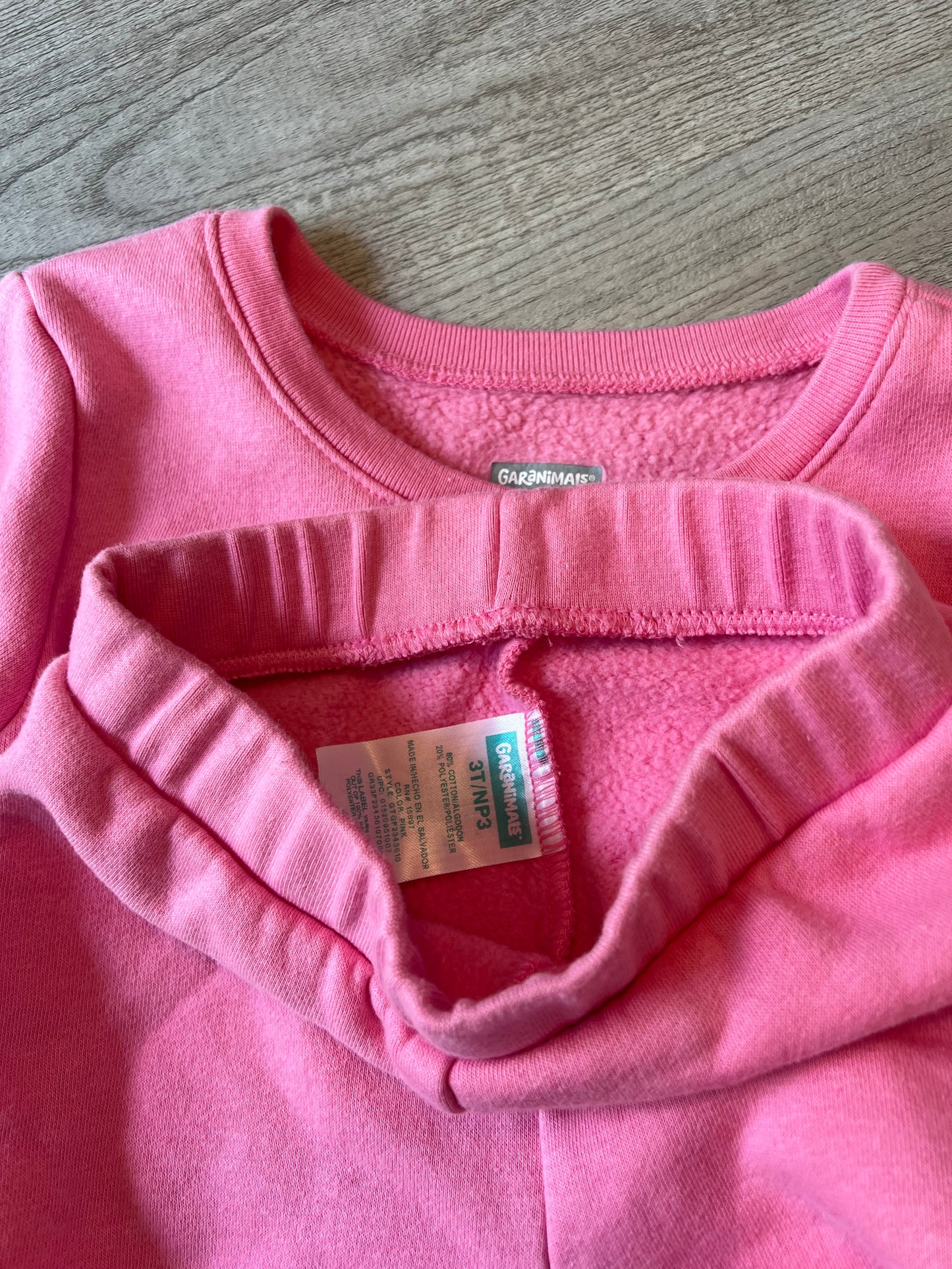 Toddler Girl Matching Set Size 3T