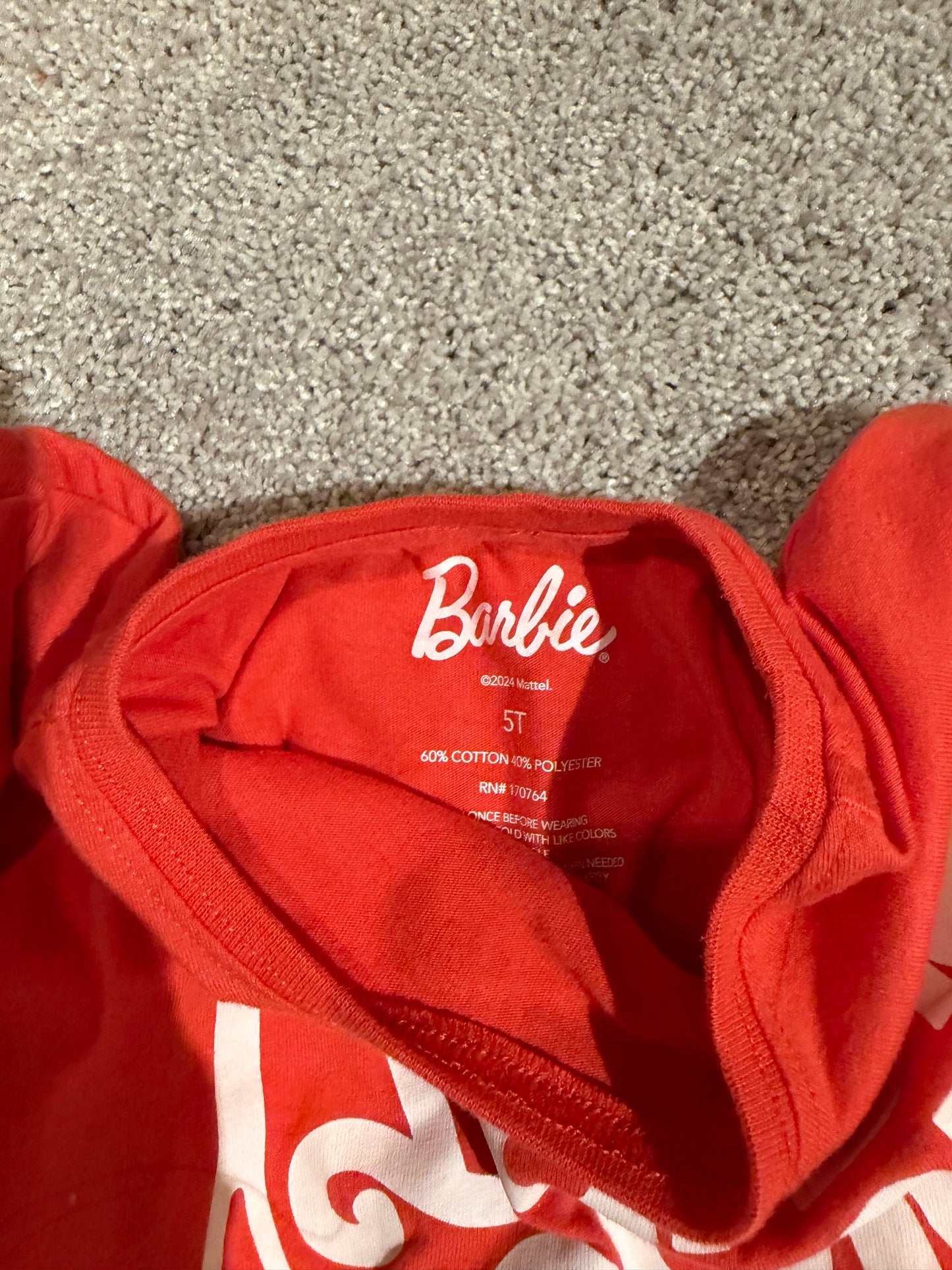 Barbie Girl Set Size 5T