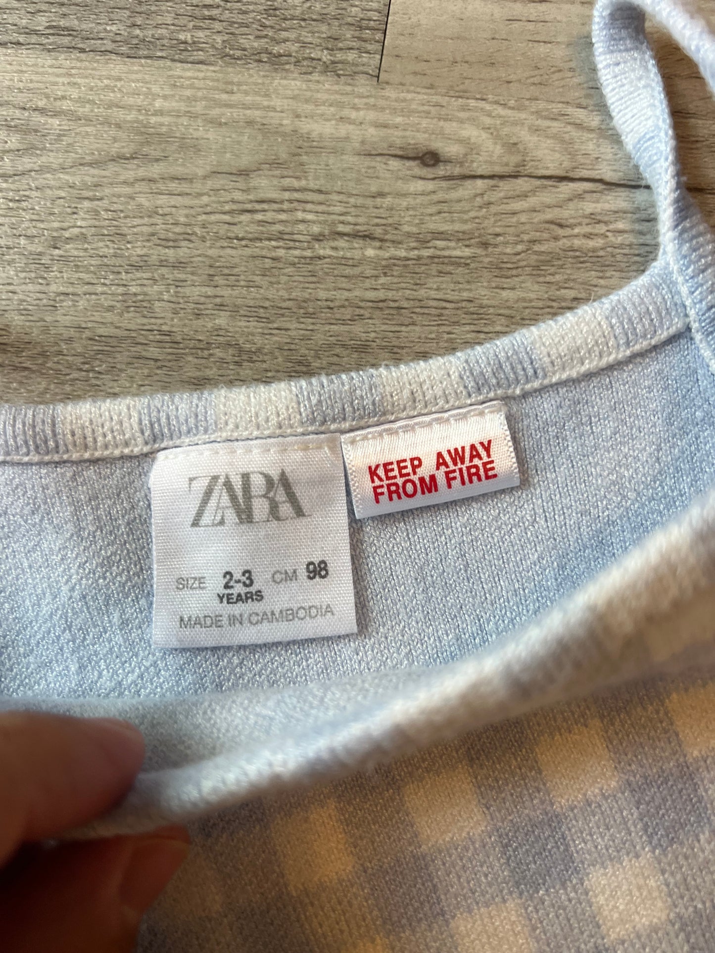 Toddler Zara Set Size 2/3 Years