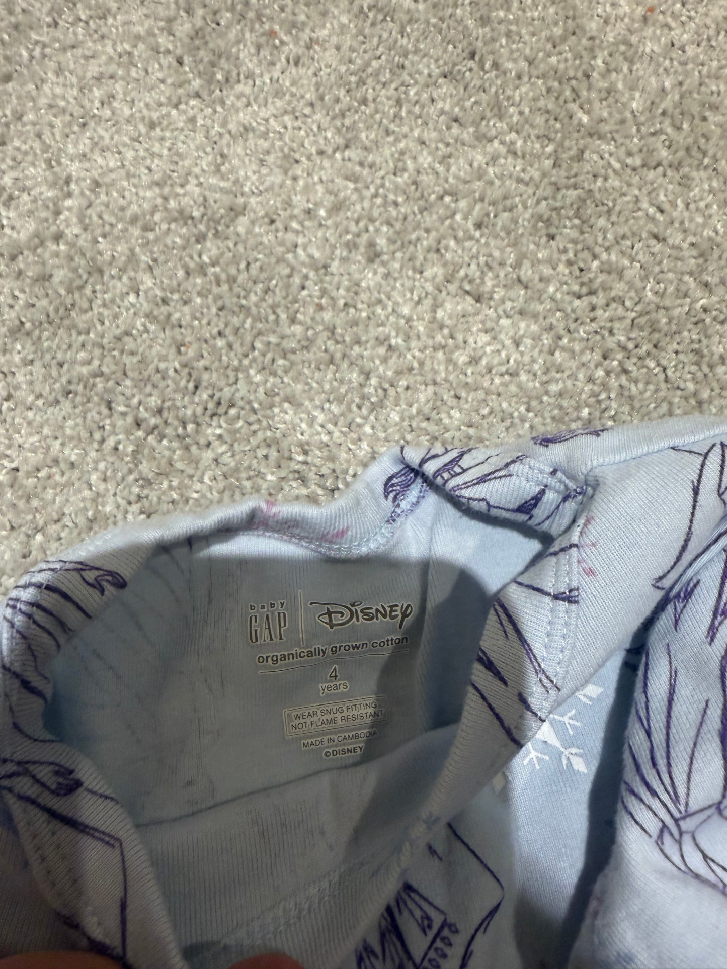 Gap x Disney Pajama Bundle Size 4Y