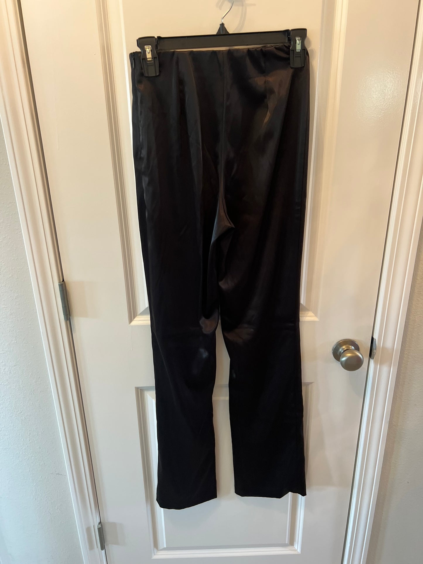 The Post Satin Pants Women’s Small Black