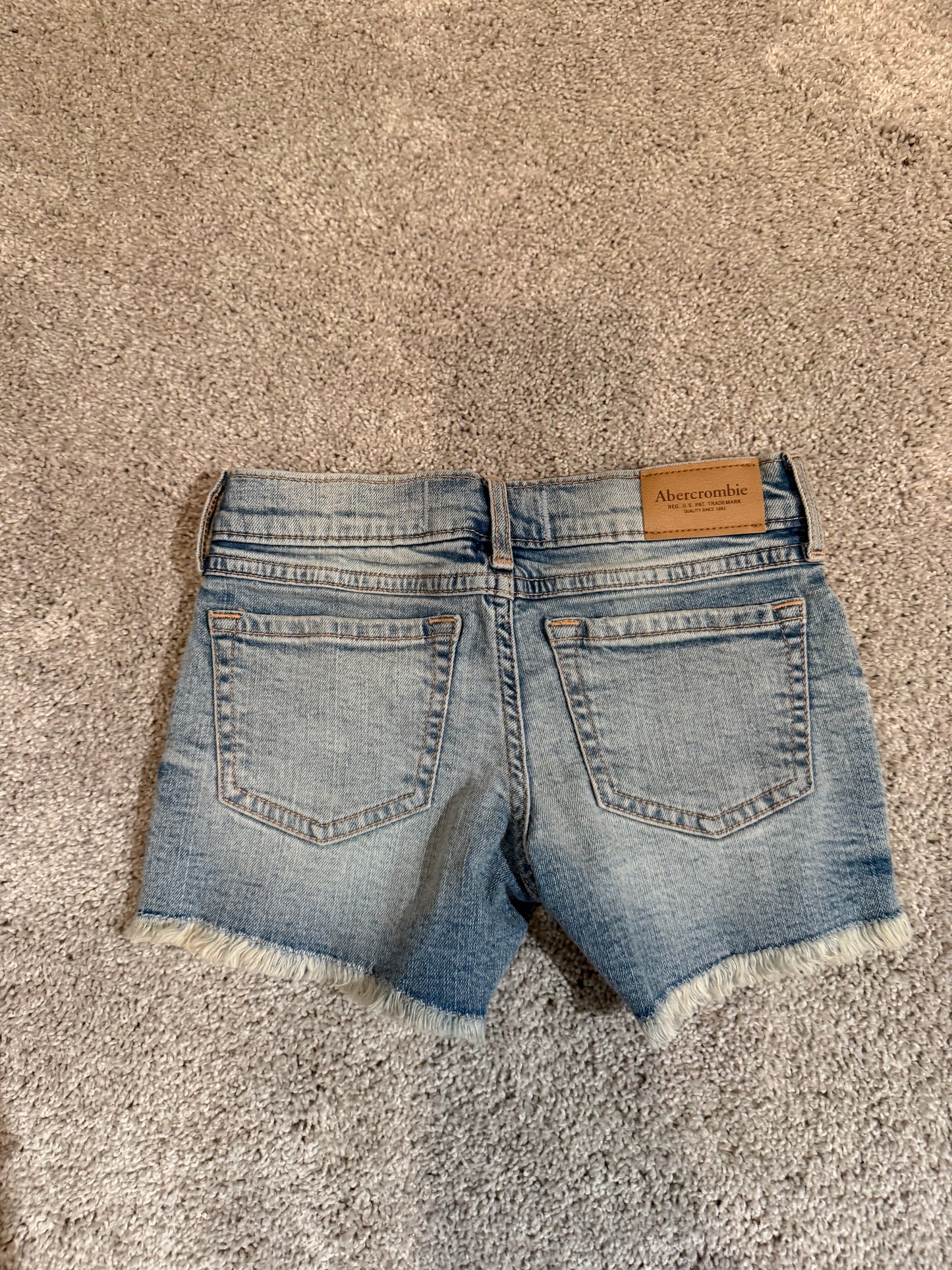 Abercrombie & Fitch Denim Shorts Girl’s Size 5/6