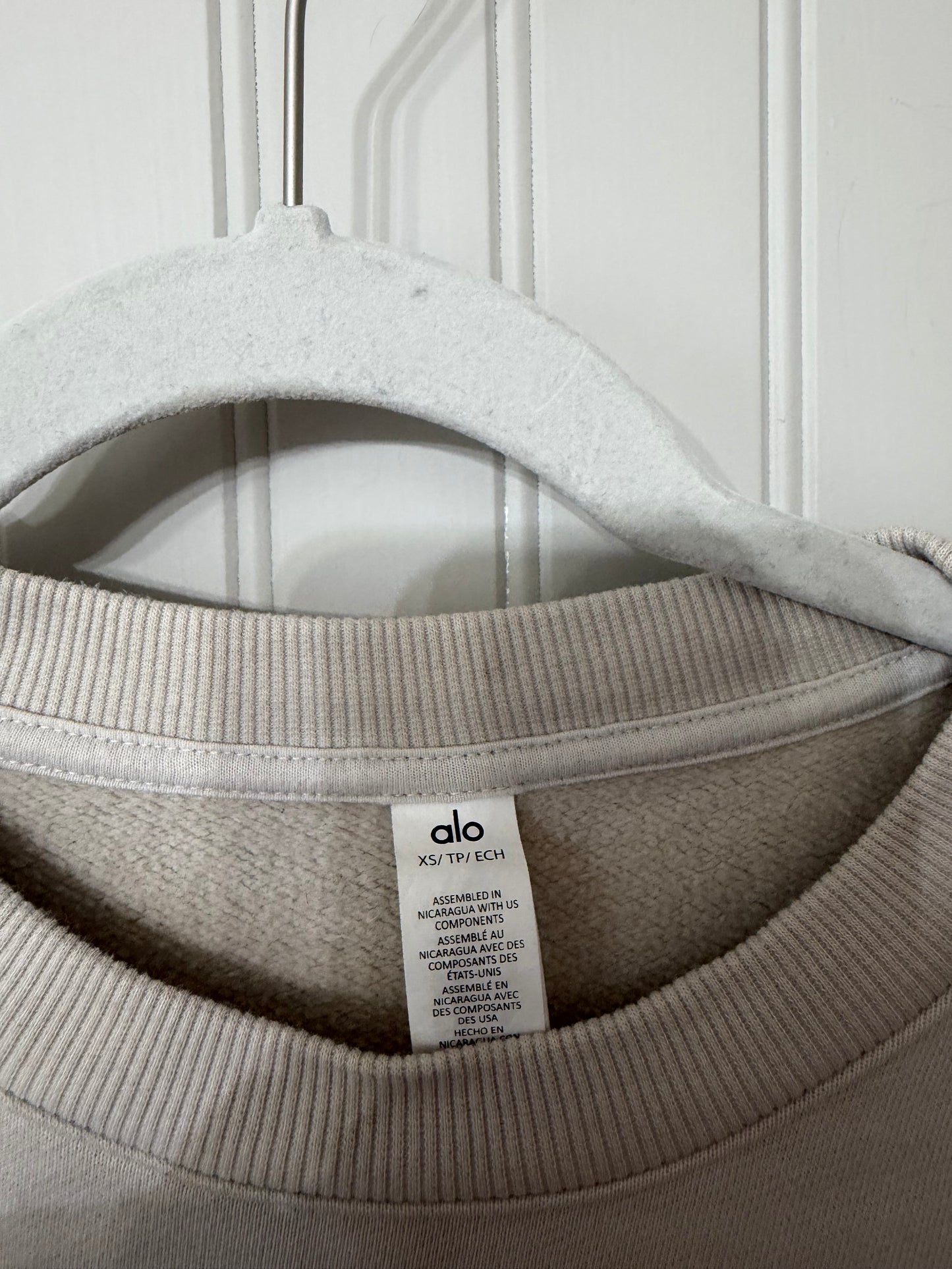 Alo Accolade Crew Neck Pullover Women’s XS