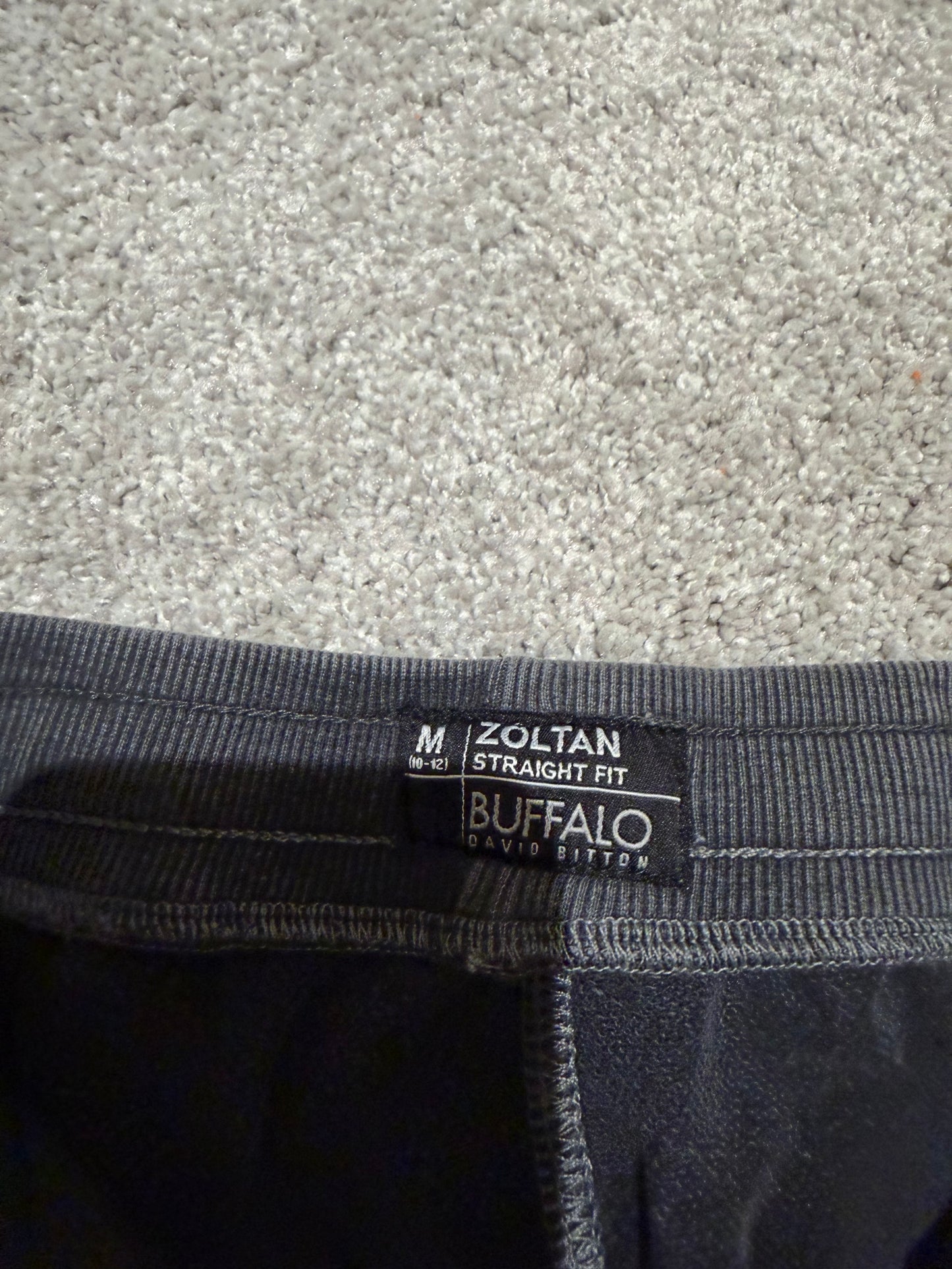 Drawstring Joggers Youth Size Medium Gray