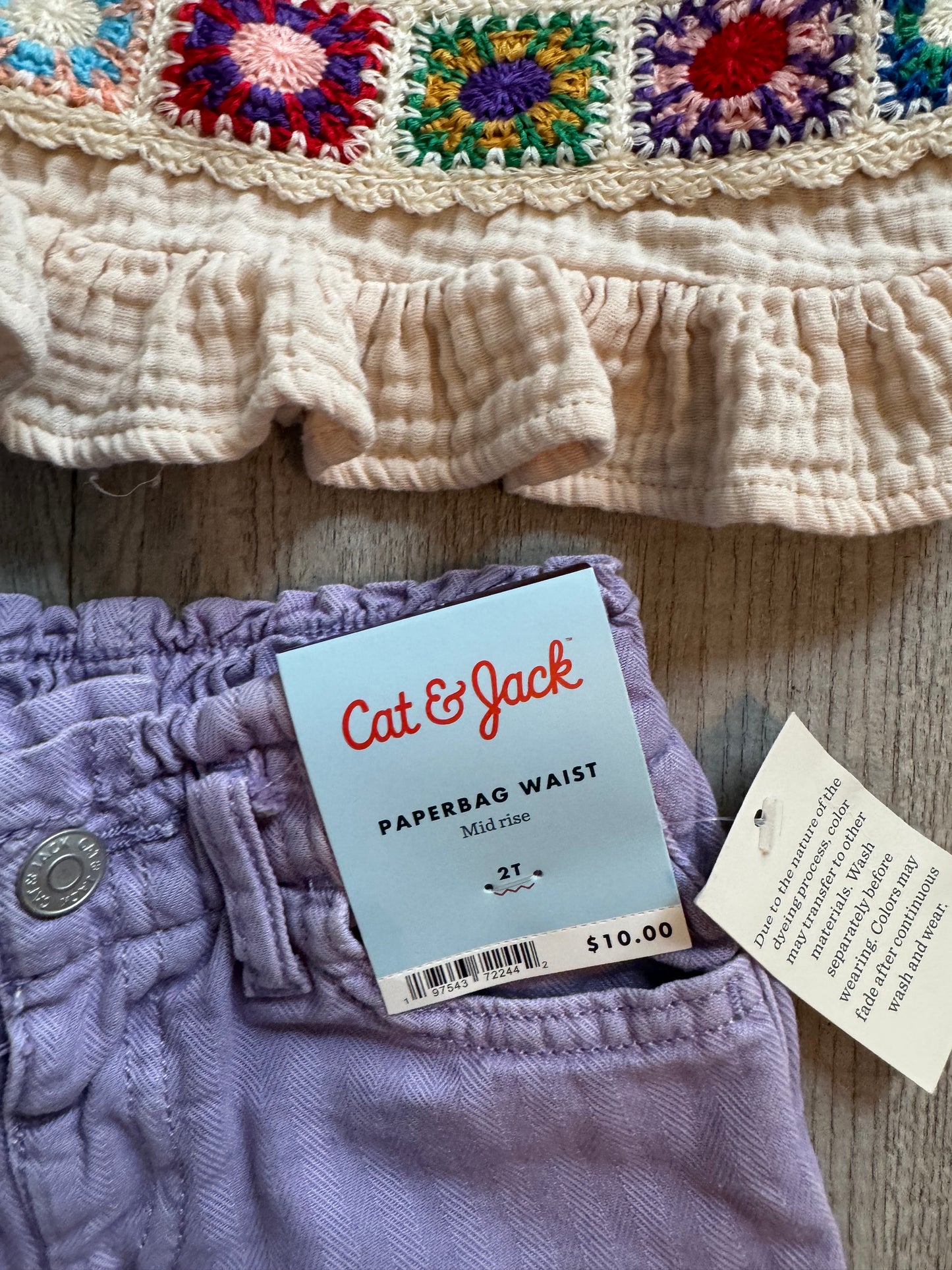Cat & Jack Floral Set Size 2T