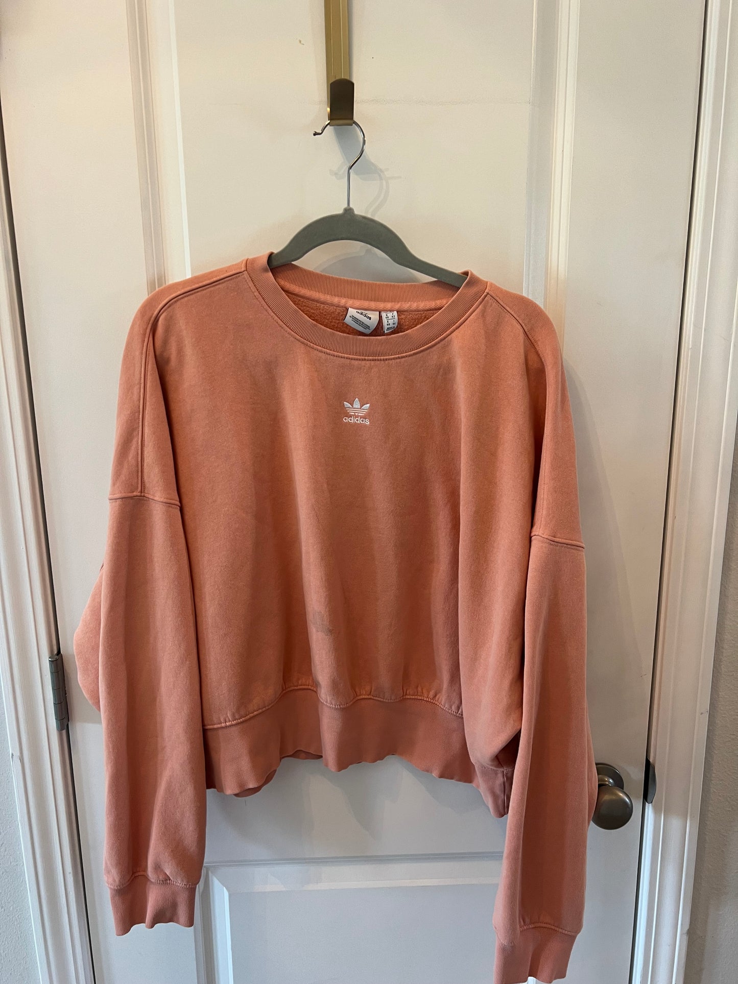Women’s Adidas Sweatshirt Size Medium (staining)