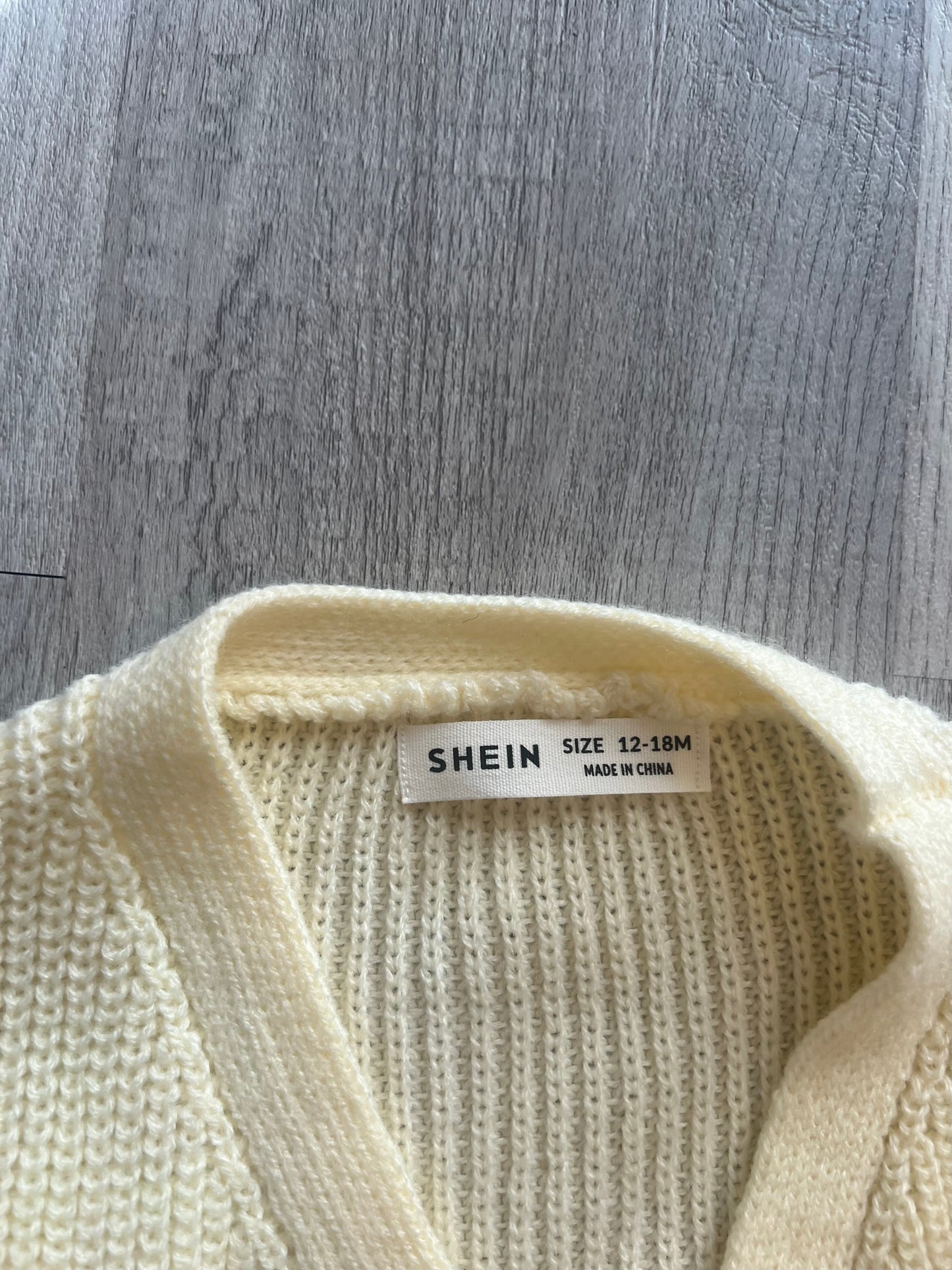 Baby Girl Sweater Size 12-18M