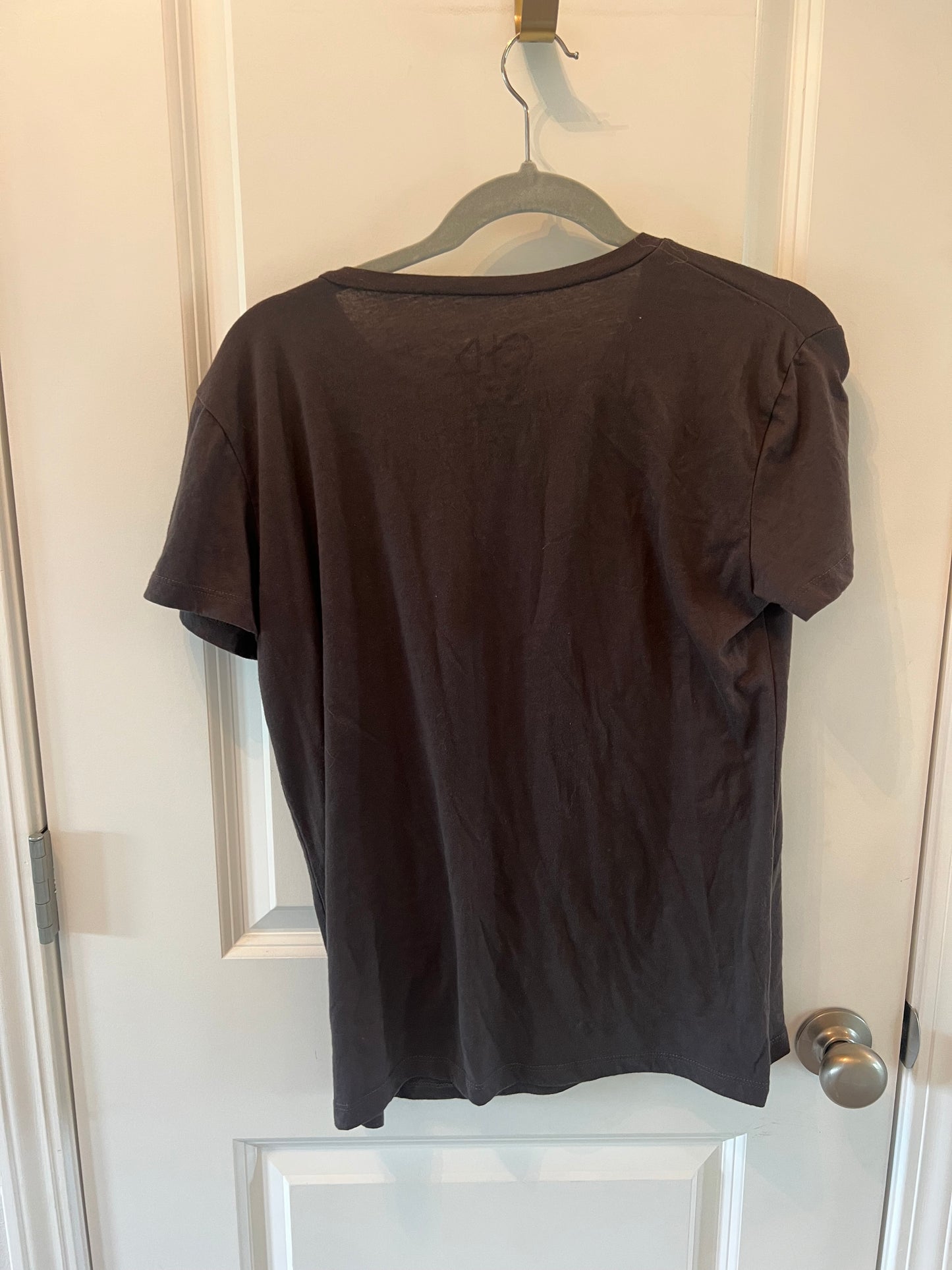 Chaser Roll and Roll Forever Graphic Tee Women’s Size Medium 8-10 Black