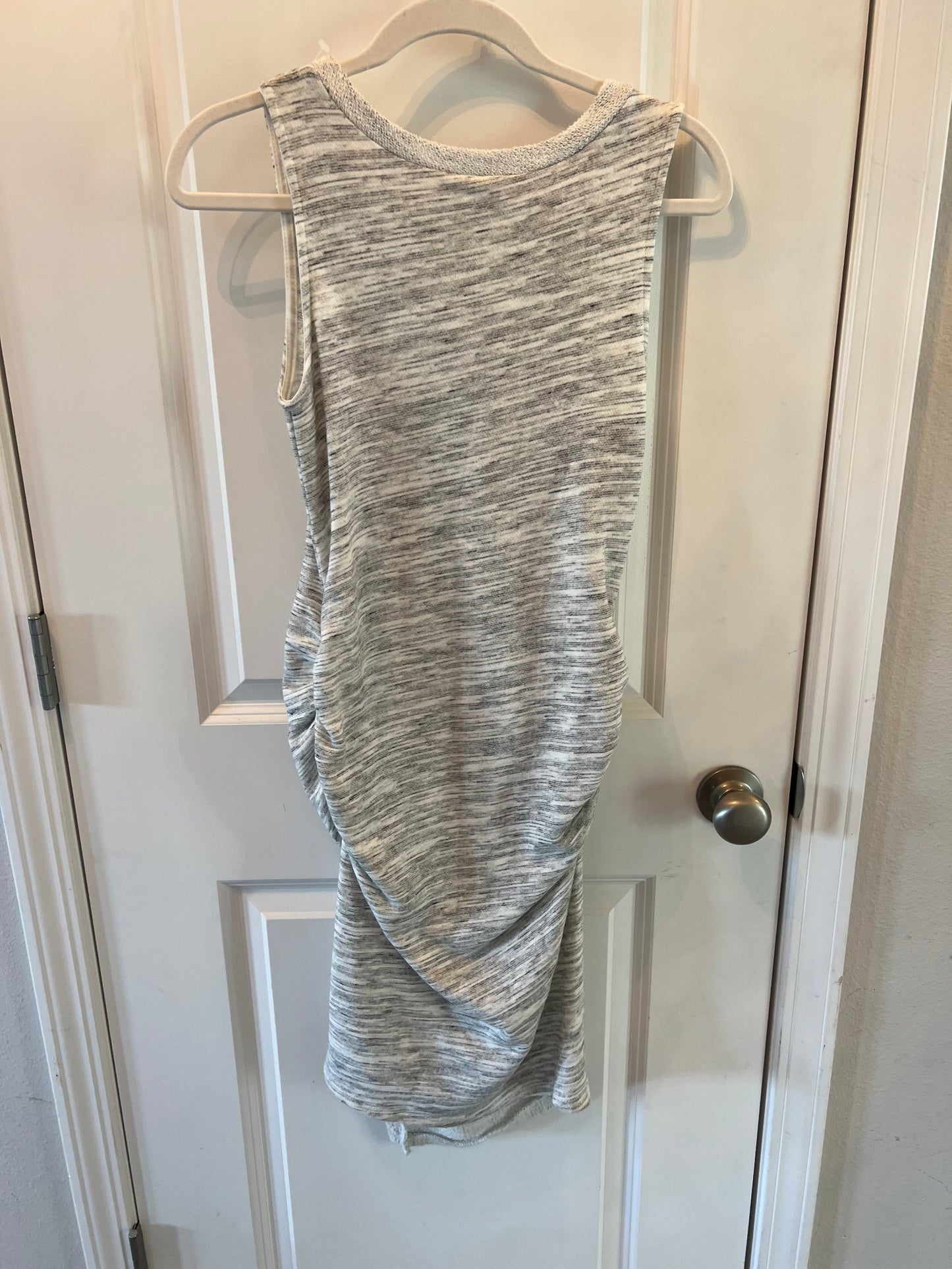 Pink Blush Sleeveless Dress Women’s Size Small 4-6 Heather Gray