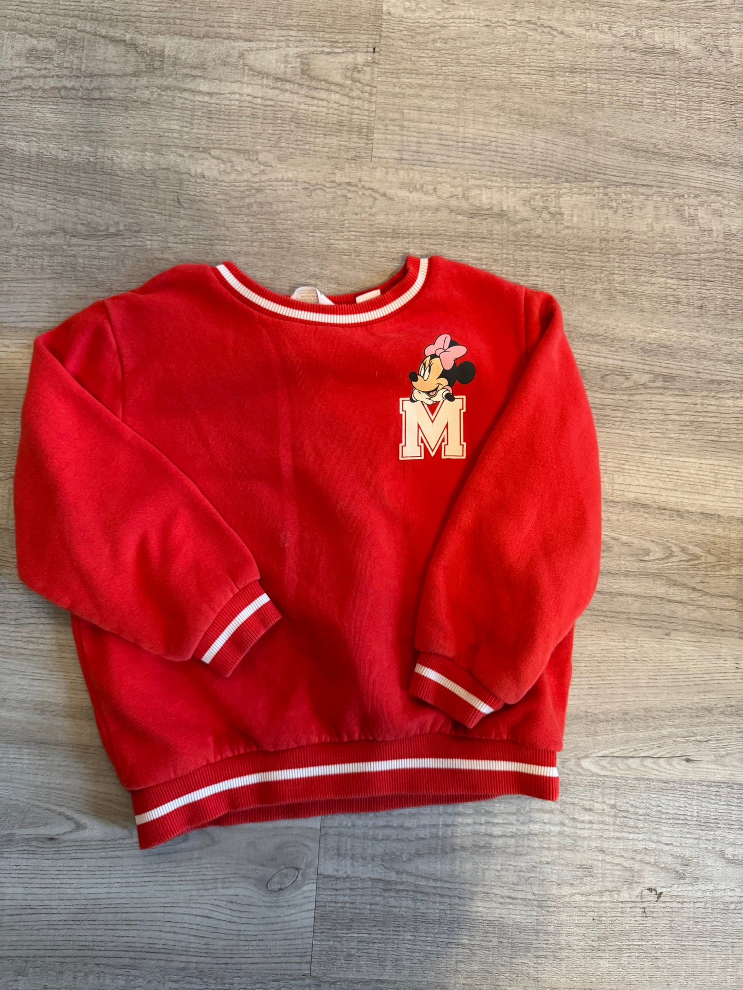 H&M Minnie Sweatshirt Size 5 Years
