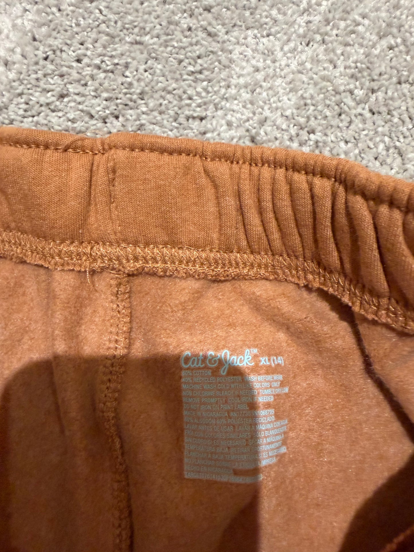 Cat & Jack Drawstring Pants Youth Size XL 14 Years