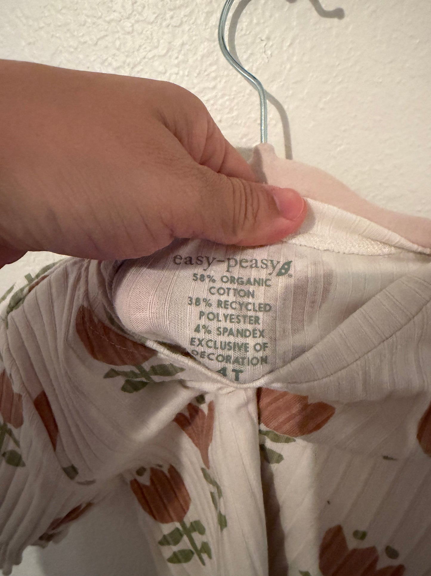 Toddler Floral Tee Size 4