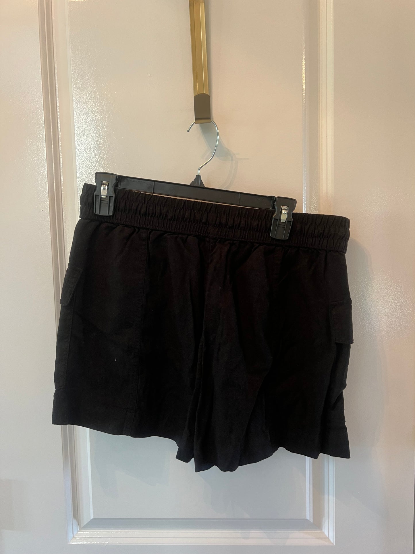 Free Assembly Drawstring Shorts Women’s Size Medium Black