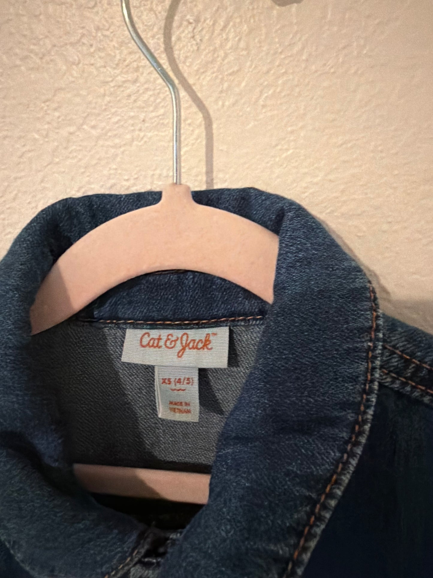 Cat & Jack Jean dress size 4/5 years
