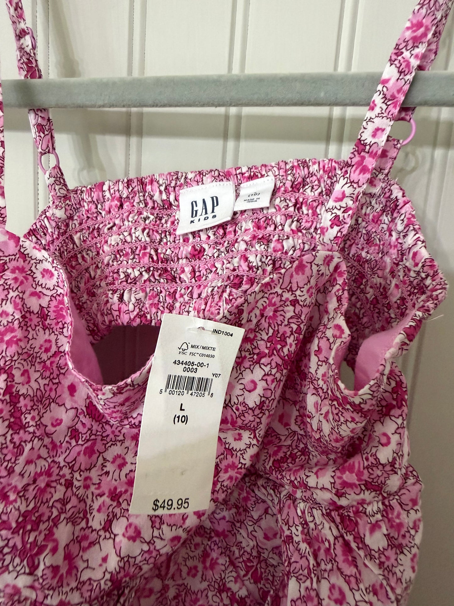 Gap Floral Dress Girl’s Large (10) NWT