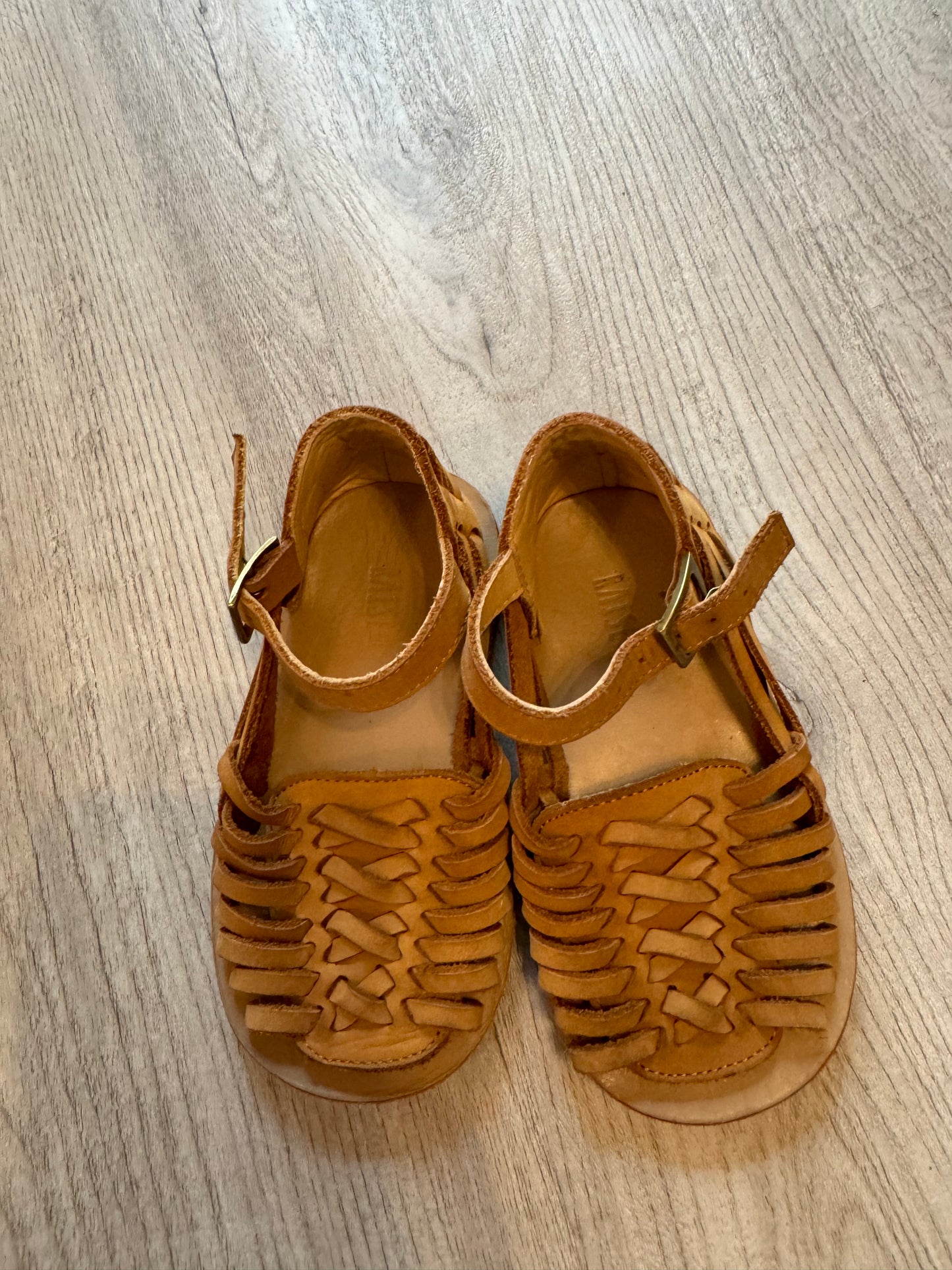 Huarache Sandals Toddler Size 7 Tan