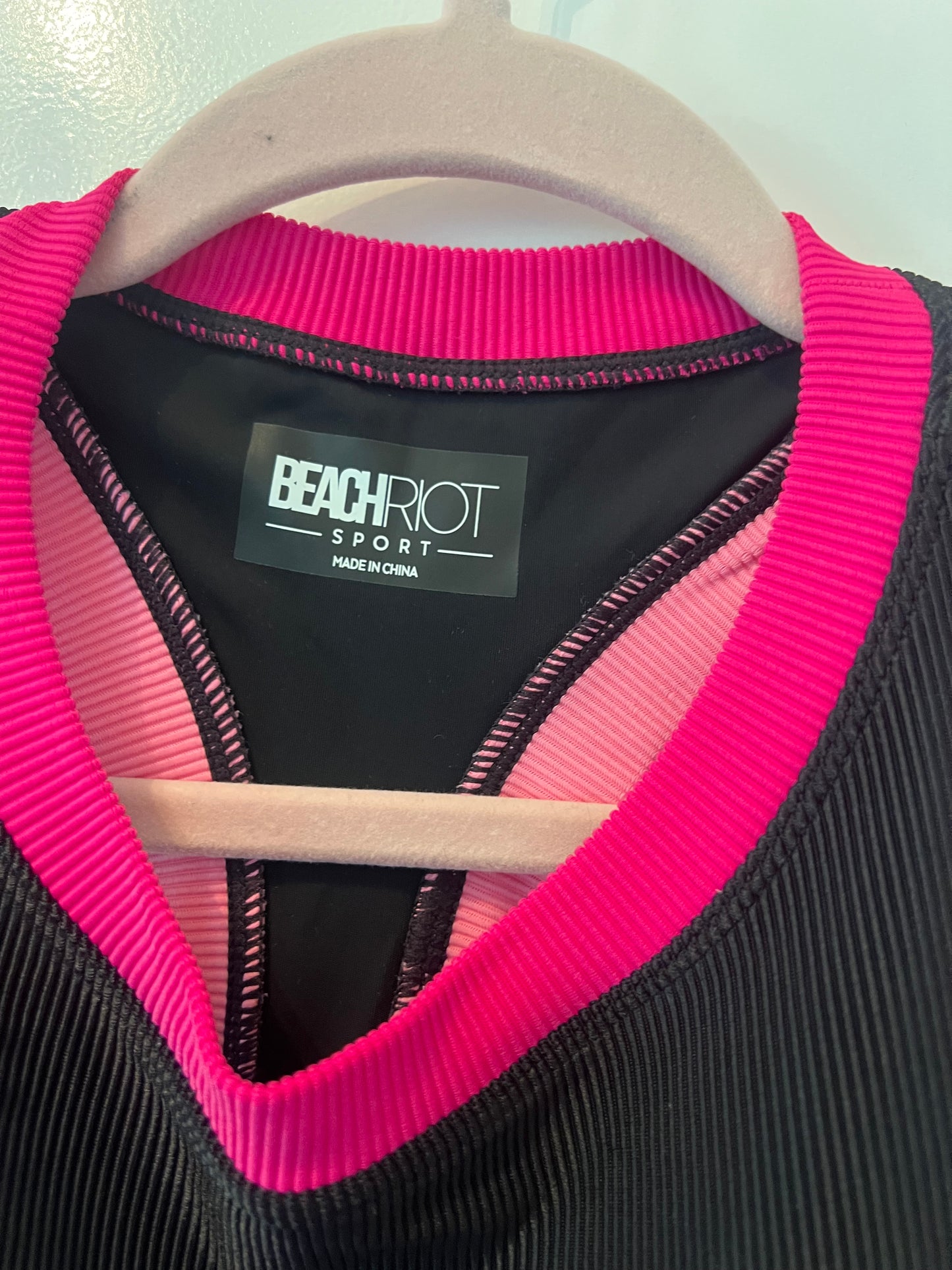 Beach Riot Matching Set Women’s Size Medium 8-10 Black