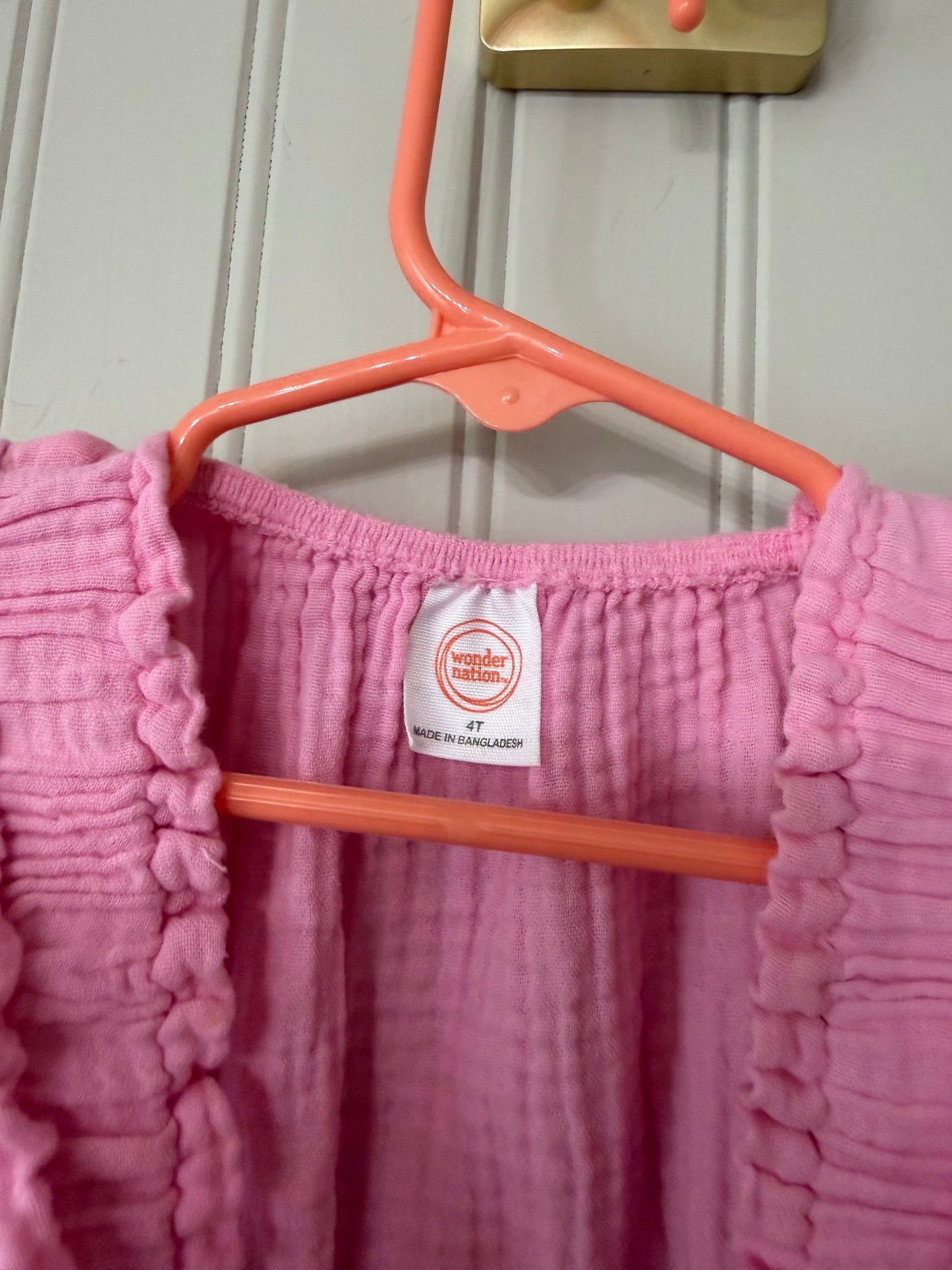 Wonder Nation Dress Toddler Size 4T