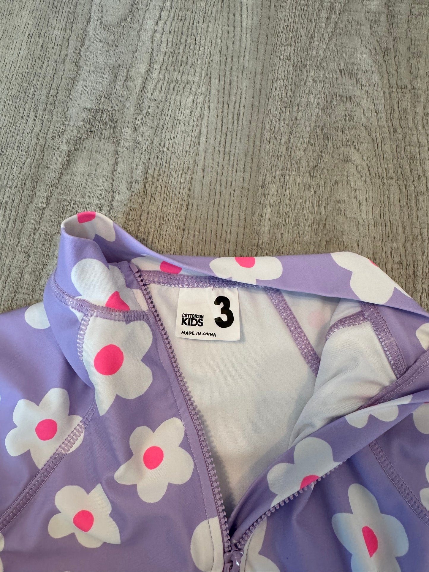 Cotton On Floral Swimsuit Size 3 Years