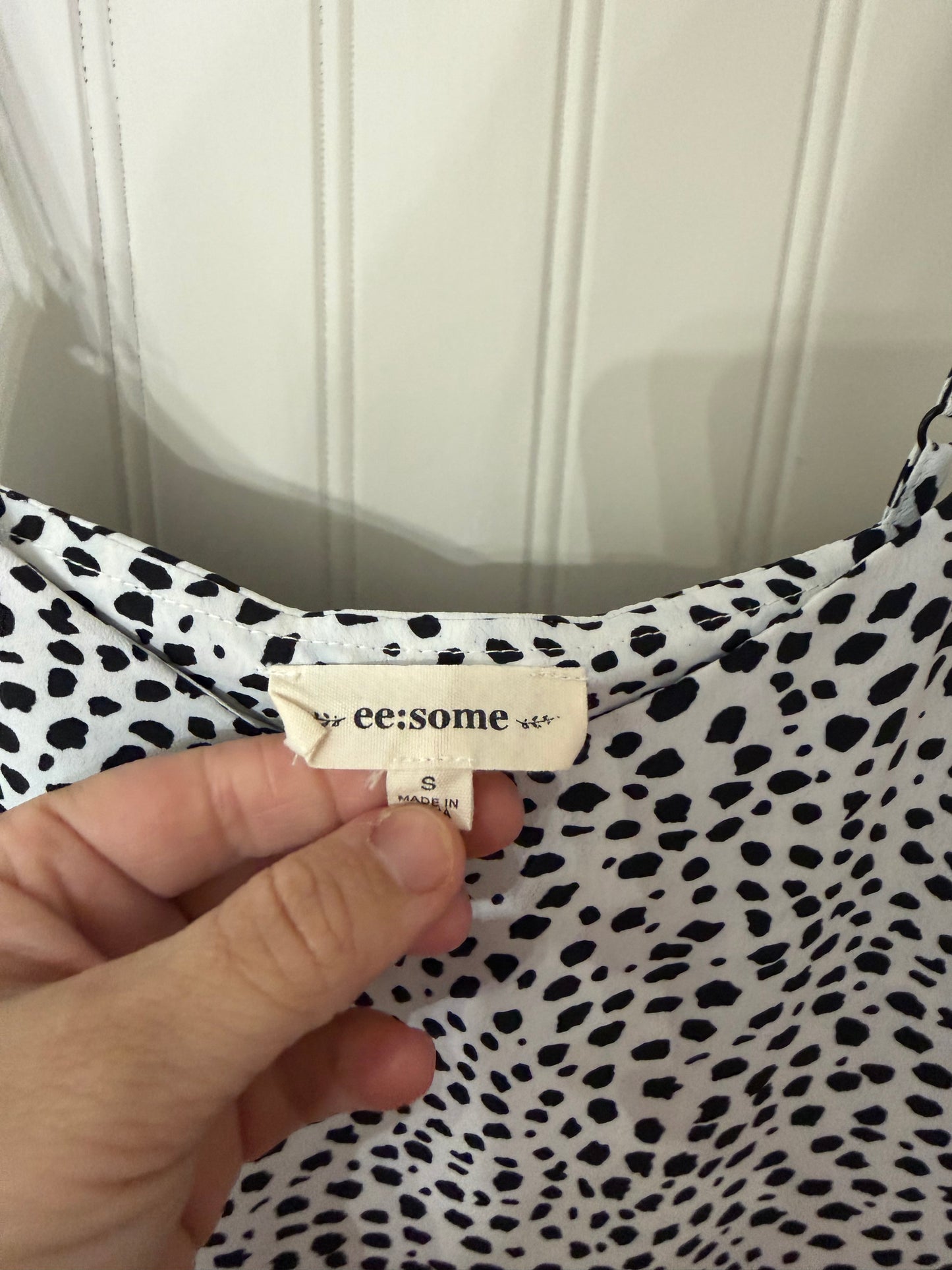 Spotted Print Maxi Dress Women’s Small