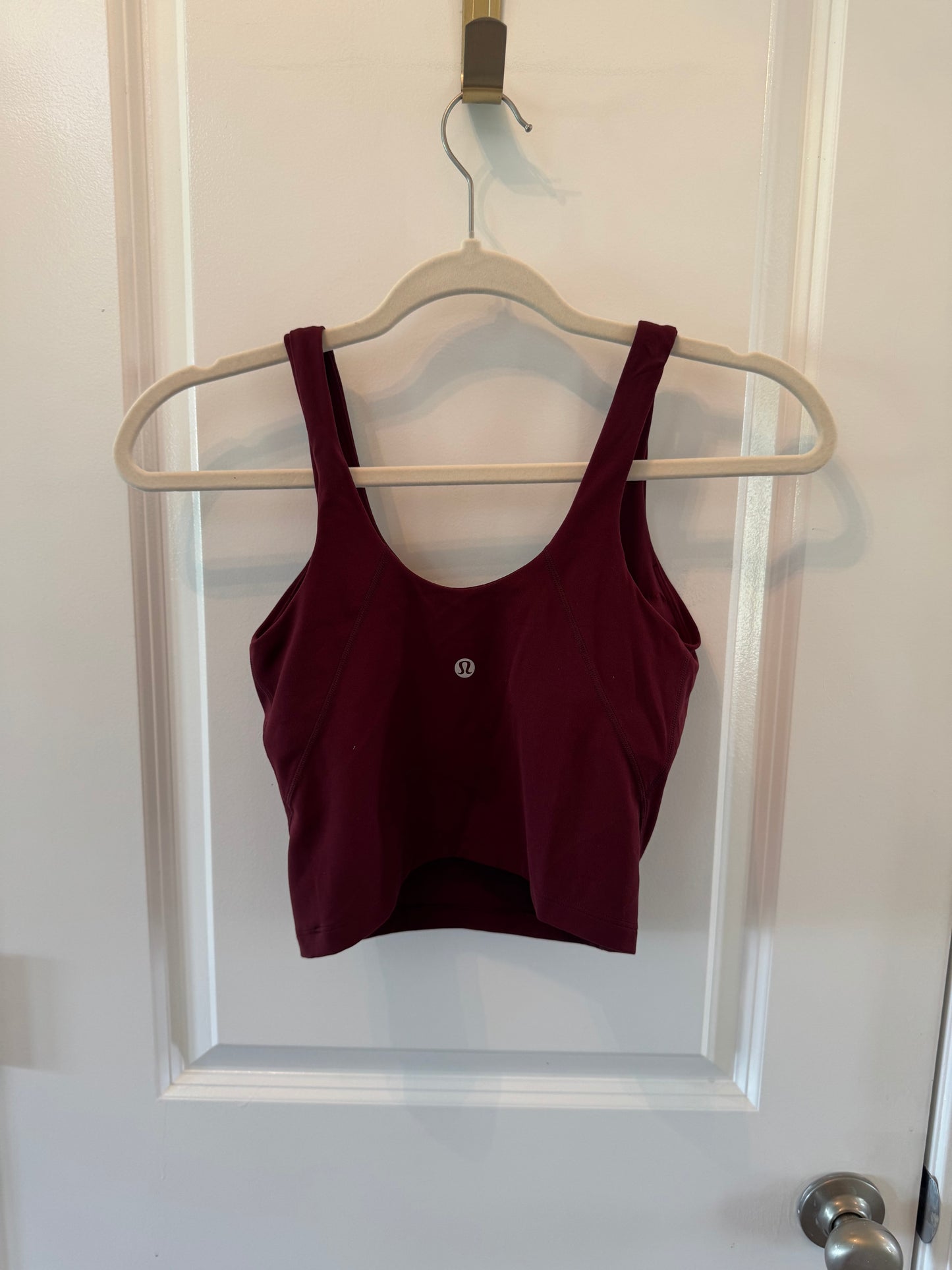 Lululemon Active Tank Women’s Size 4 Burgundy