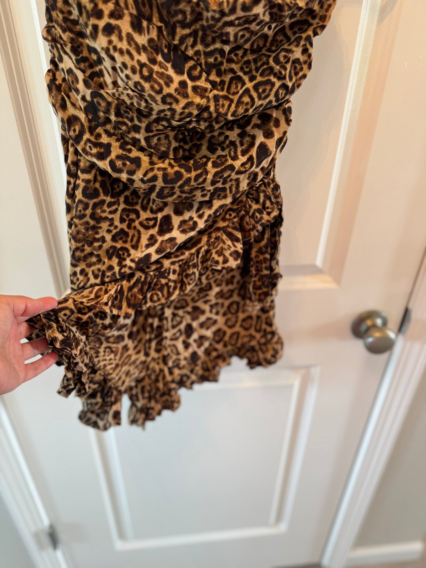 Olivaceous Leopard Romper Women’s Small